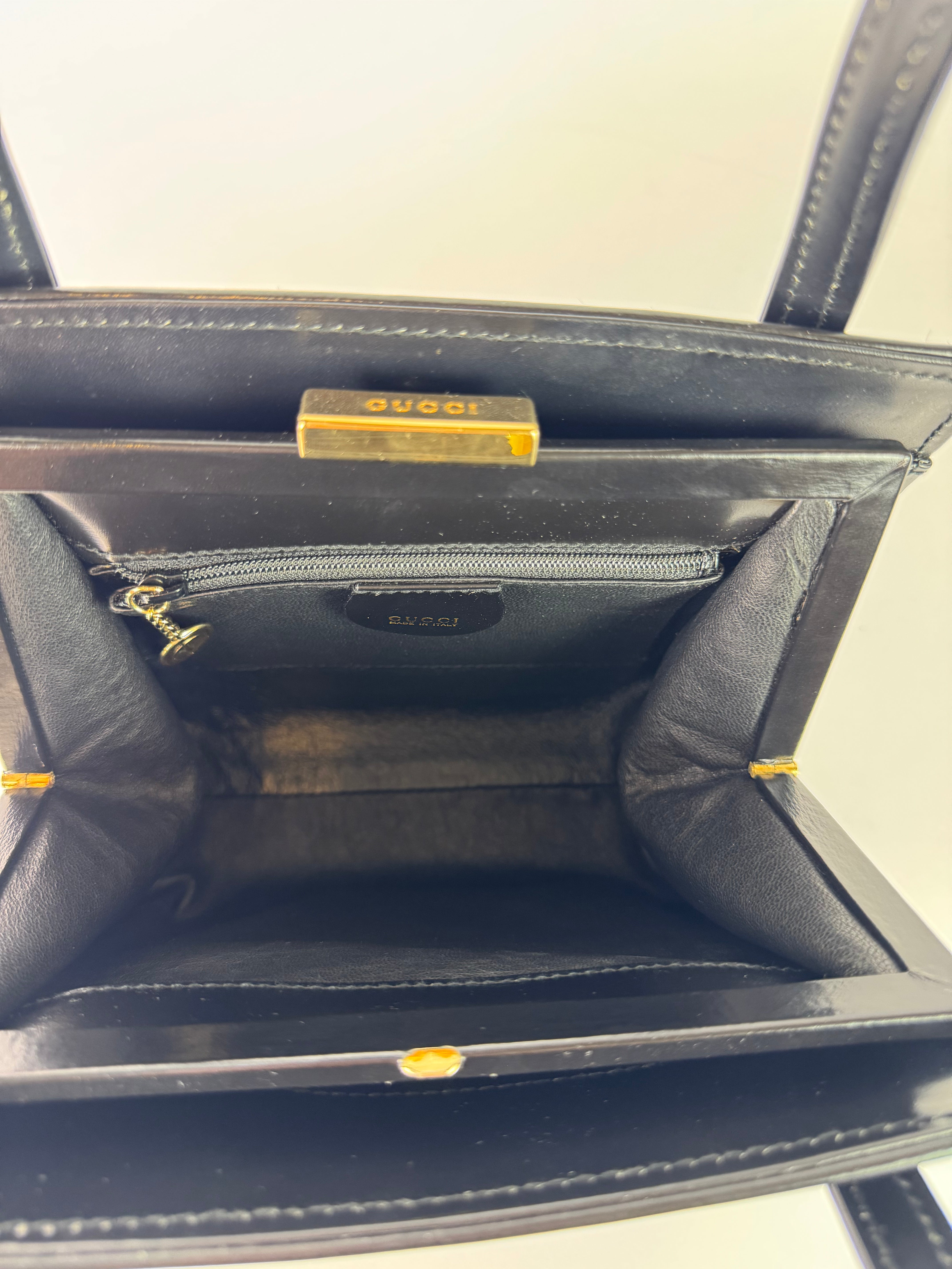 Gucci Black Ponyhair Shoulder Bag