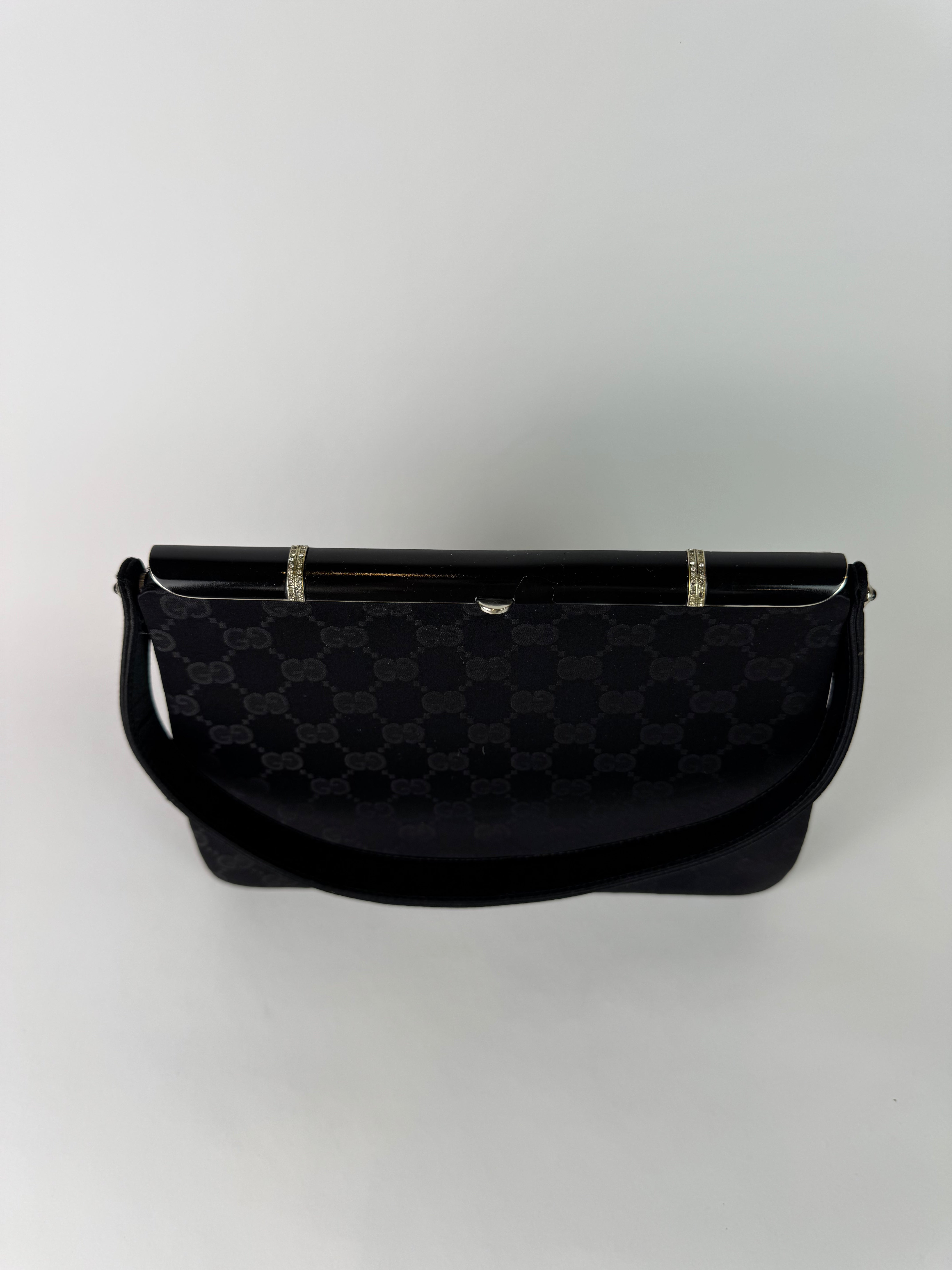 Gucci Satin GG Top Handle Bag