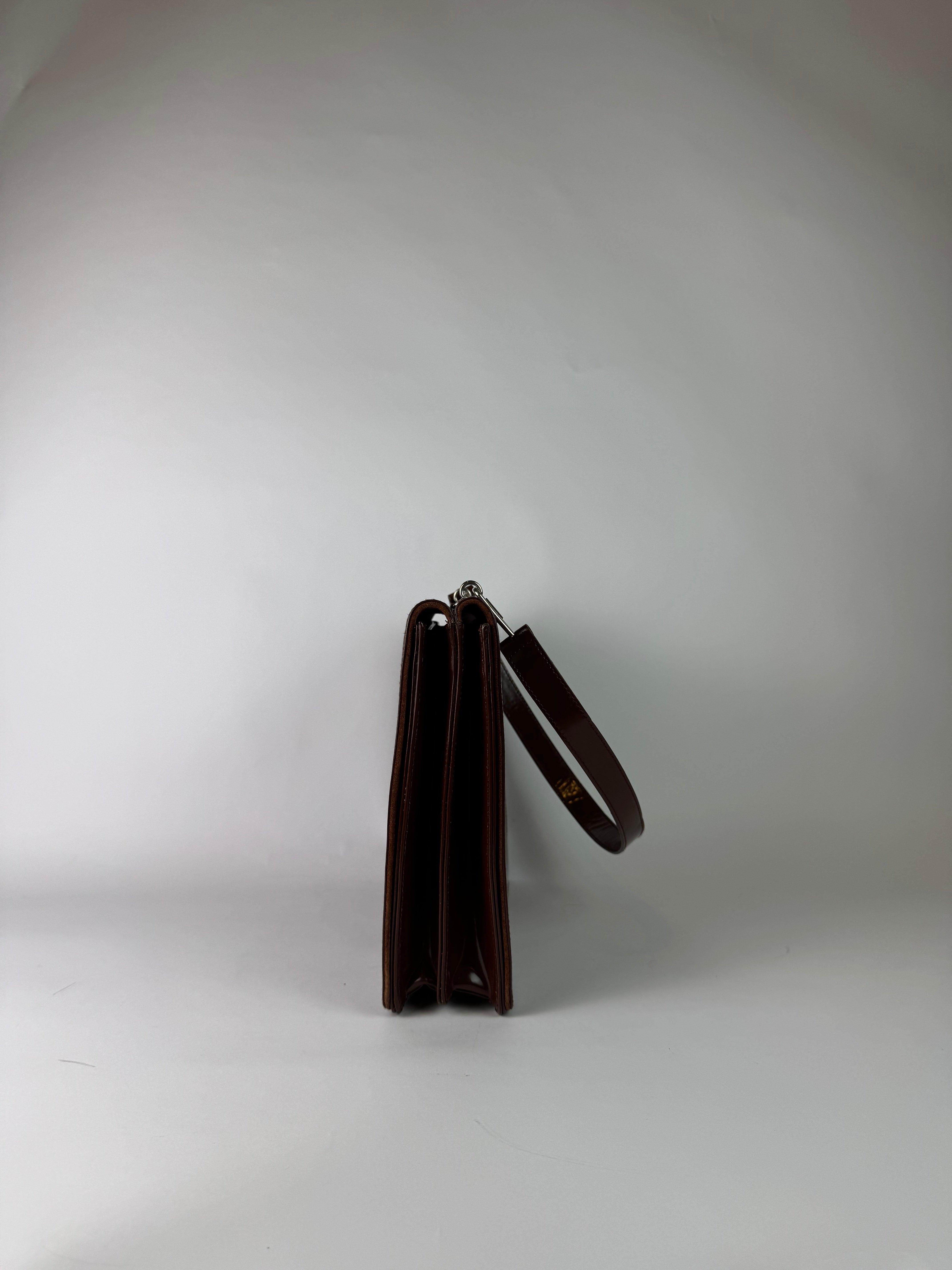 Gucci Tom Ford Horsebit Shoulder Bag Burgundy