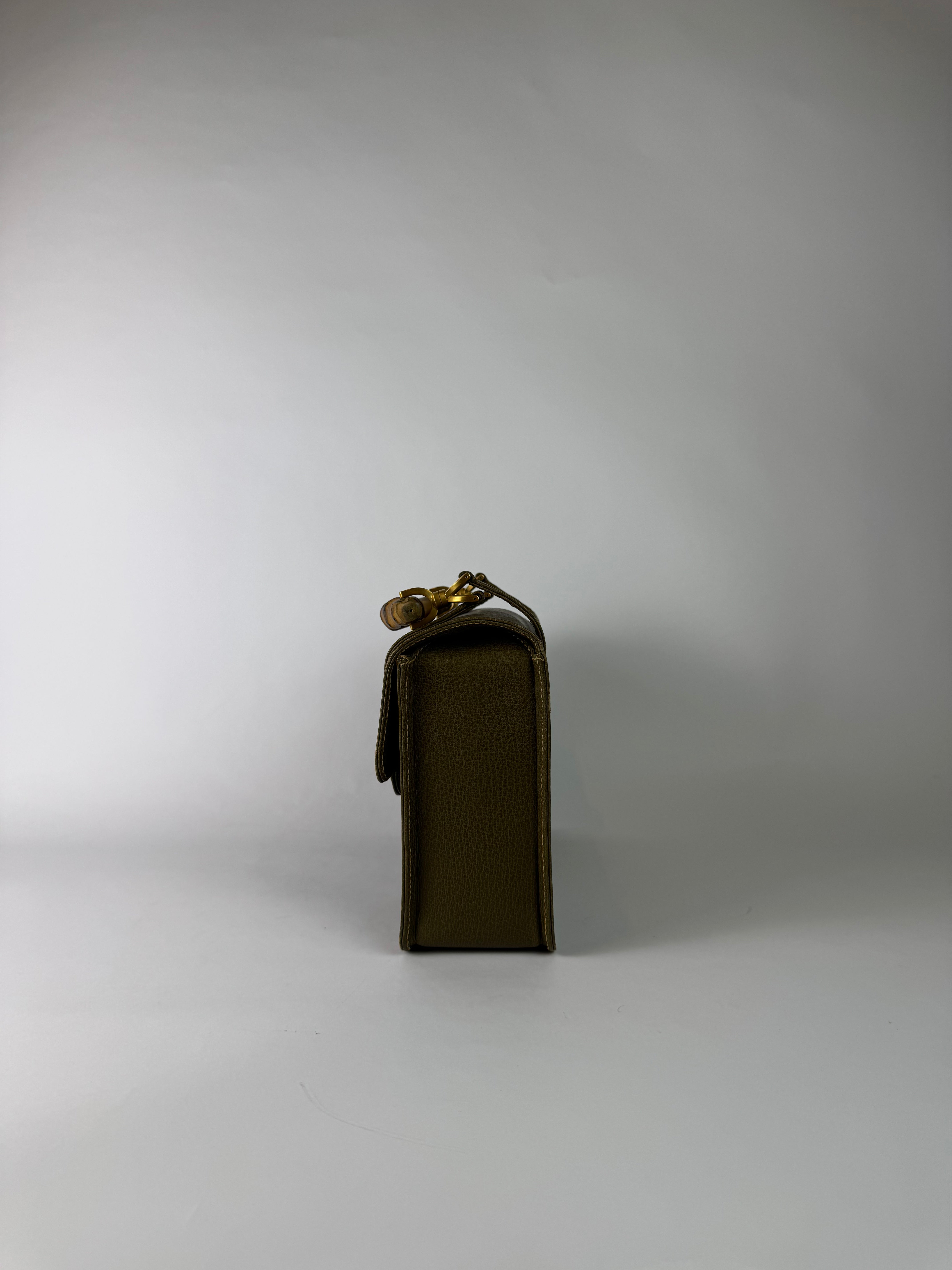 Gucci Vintage Bamboo Handbag