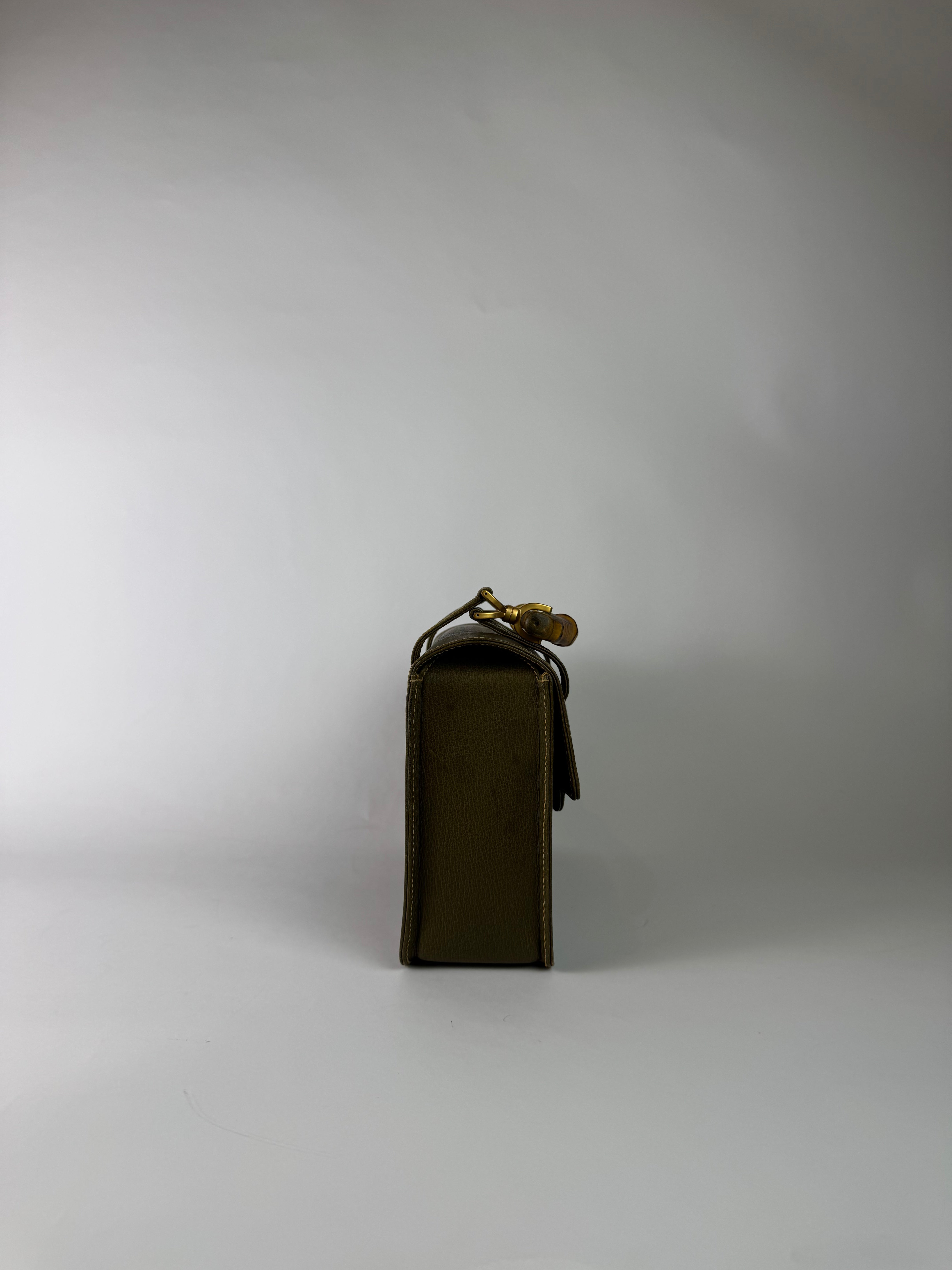 Gucci Vintage Bamboo Handbag