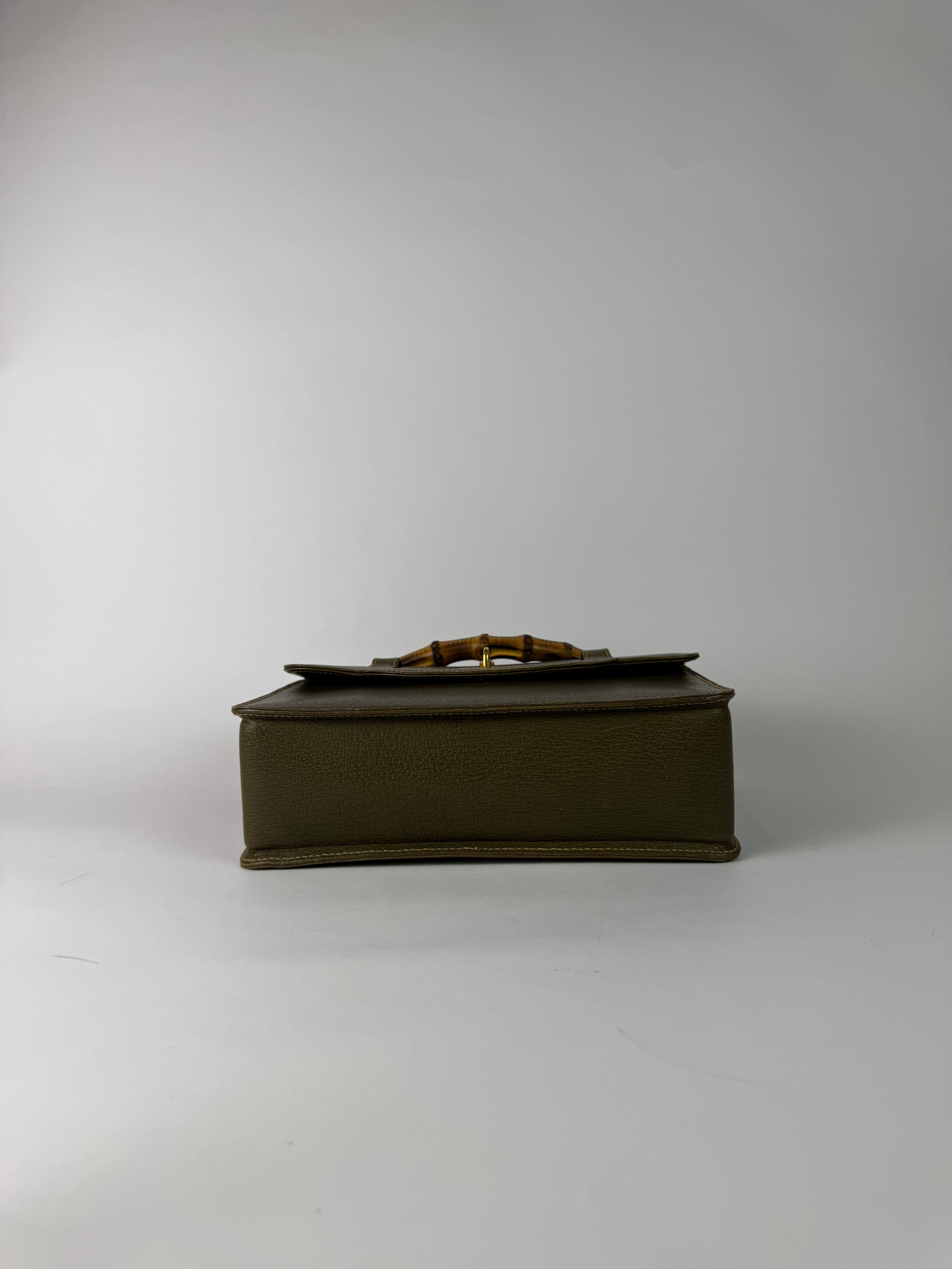 Gucci Vintage Bamboo Handbag