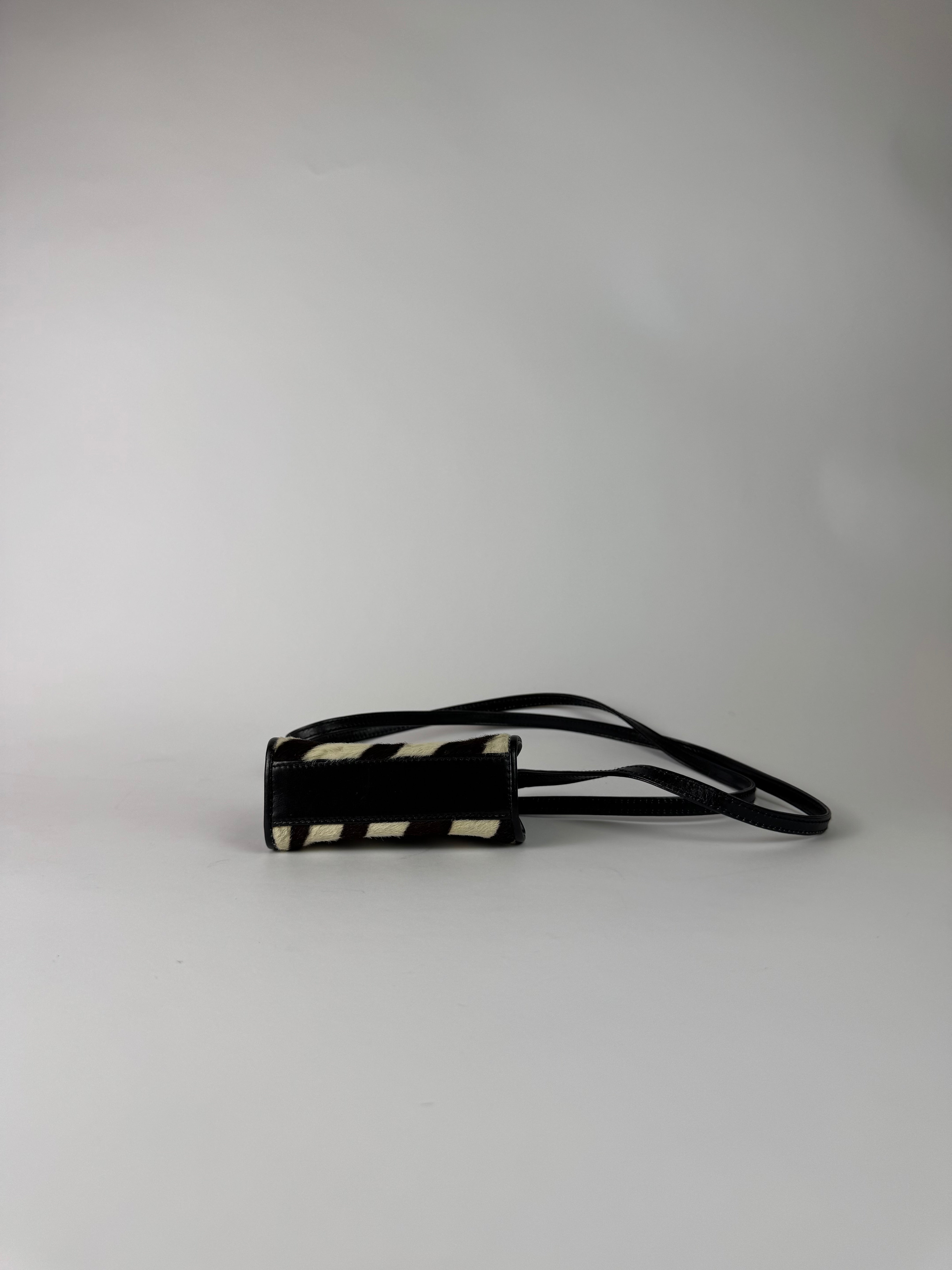 Gucci Zebra Ponyhair Mini Crossbody Bag