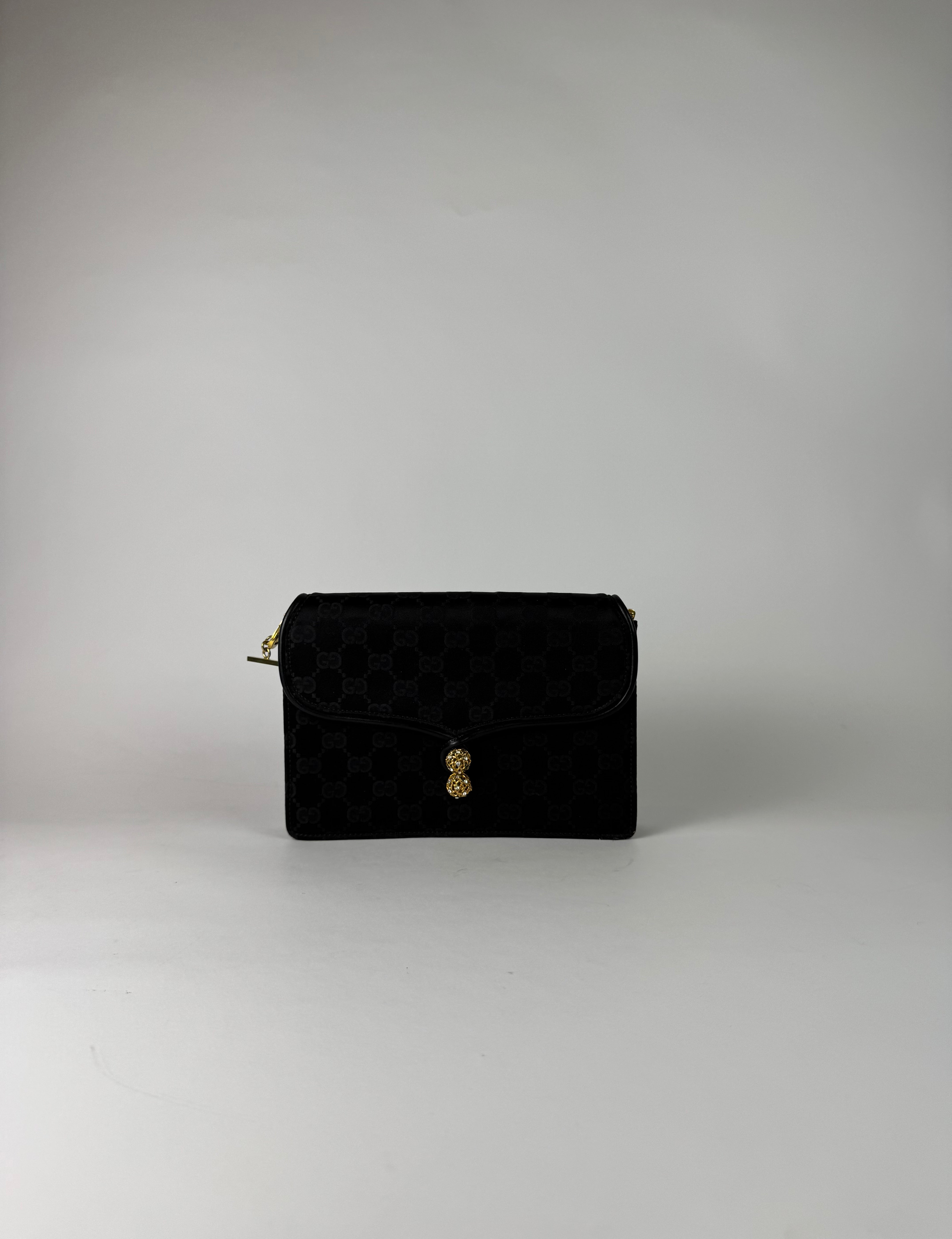 Gucci Vintage Satin Clutch
