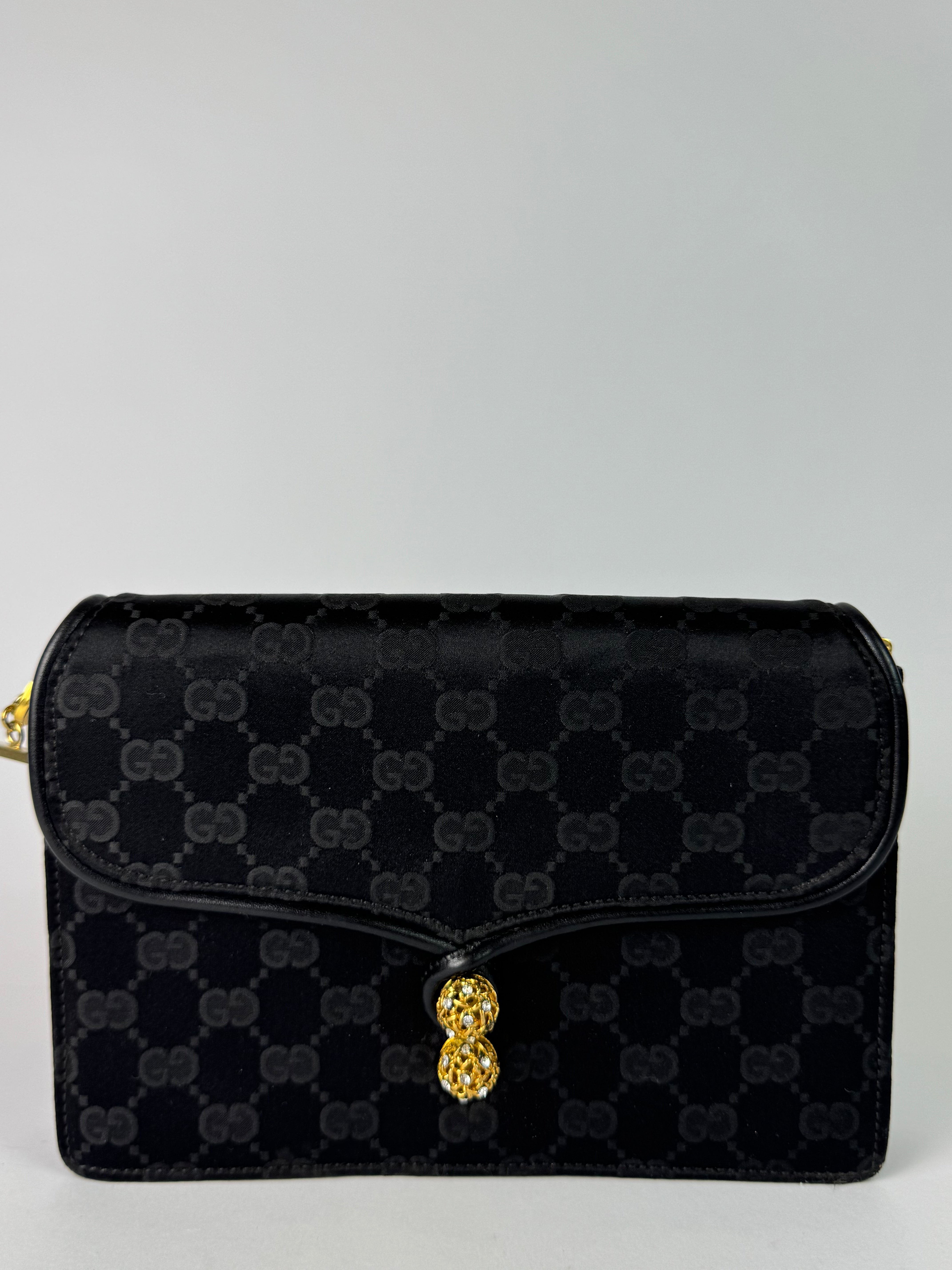Gucci Vintage Satin Clutch