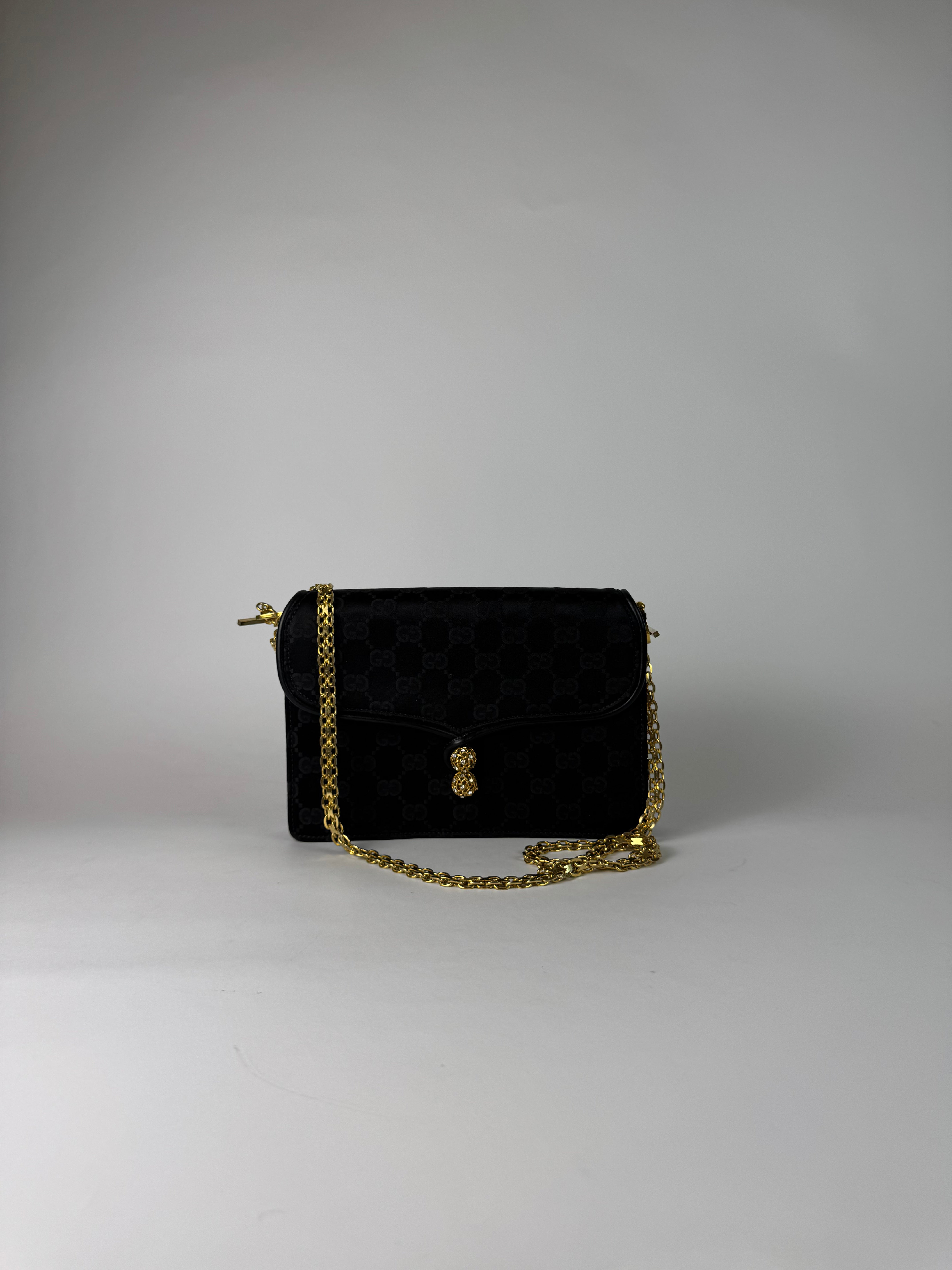 Gucci Vintage Satin Clutch