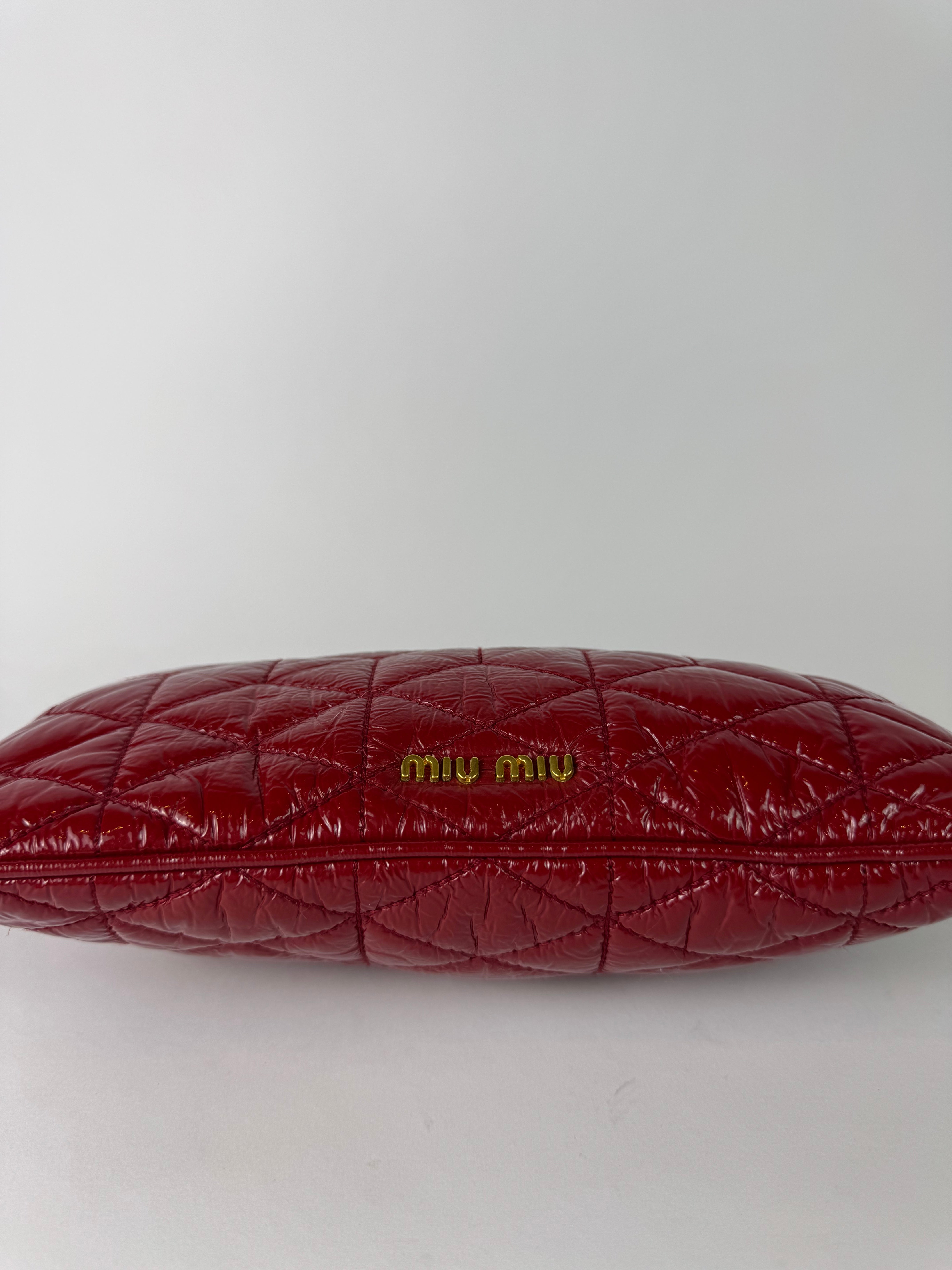 Miu Miu Patent Leather Clutch