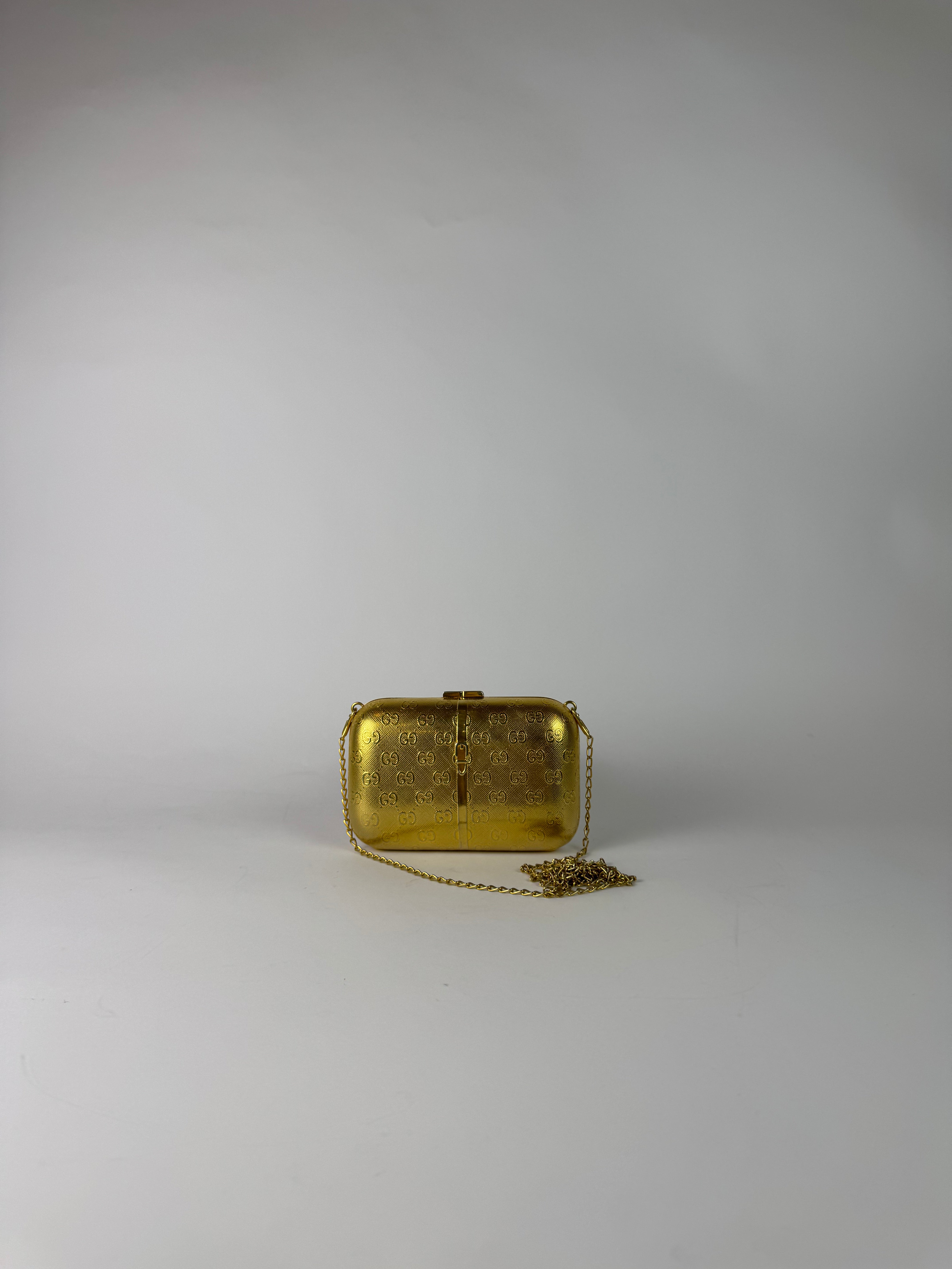 Gucci Vintage Minaudière Clutch Rare