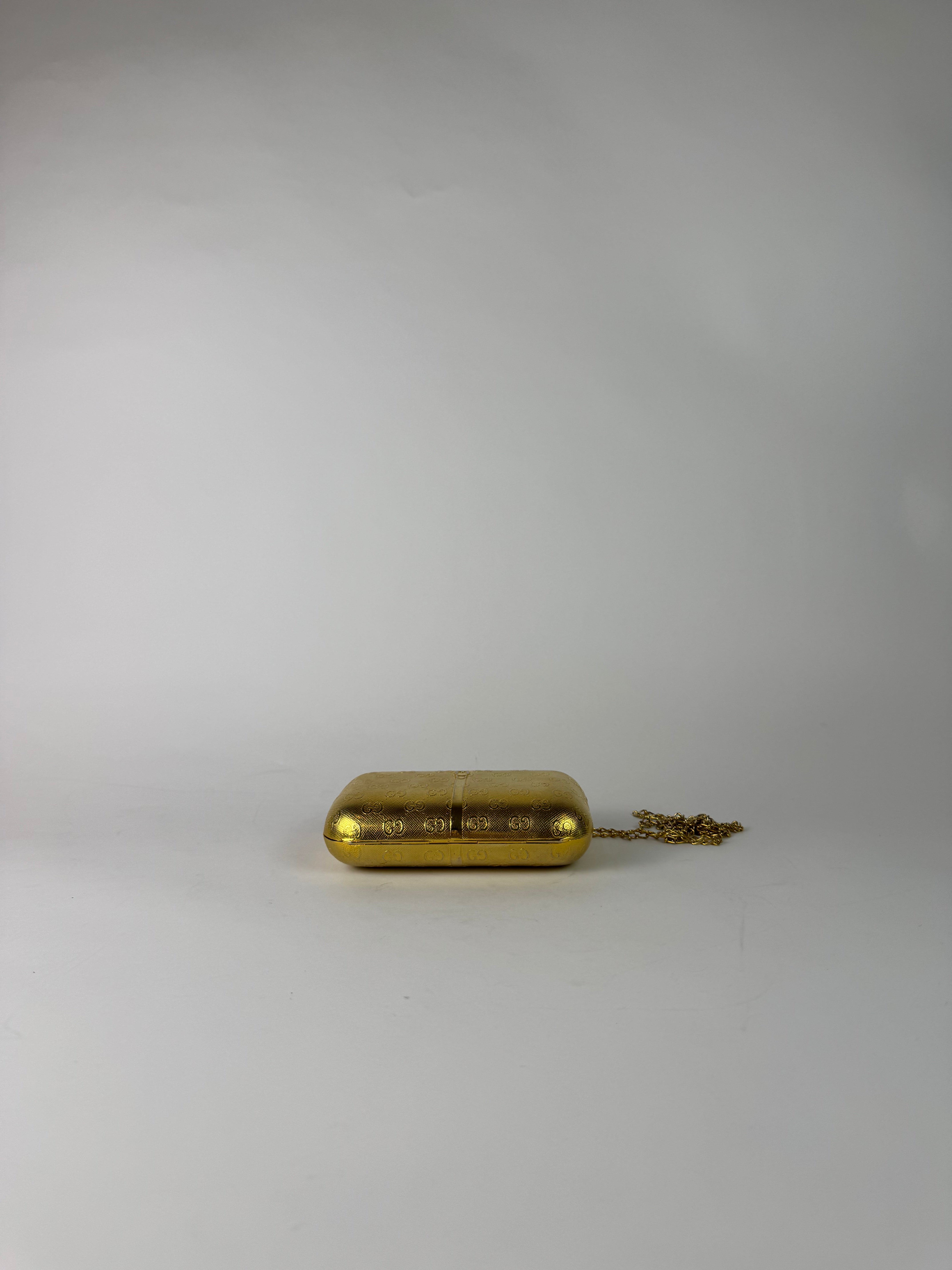 Gucci Vintage Minaudière Clutch Rare