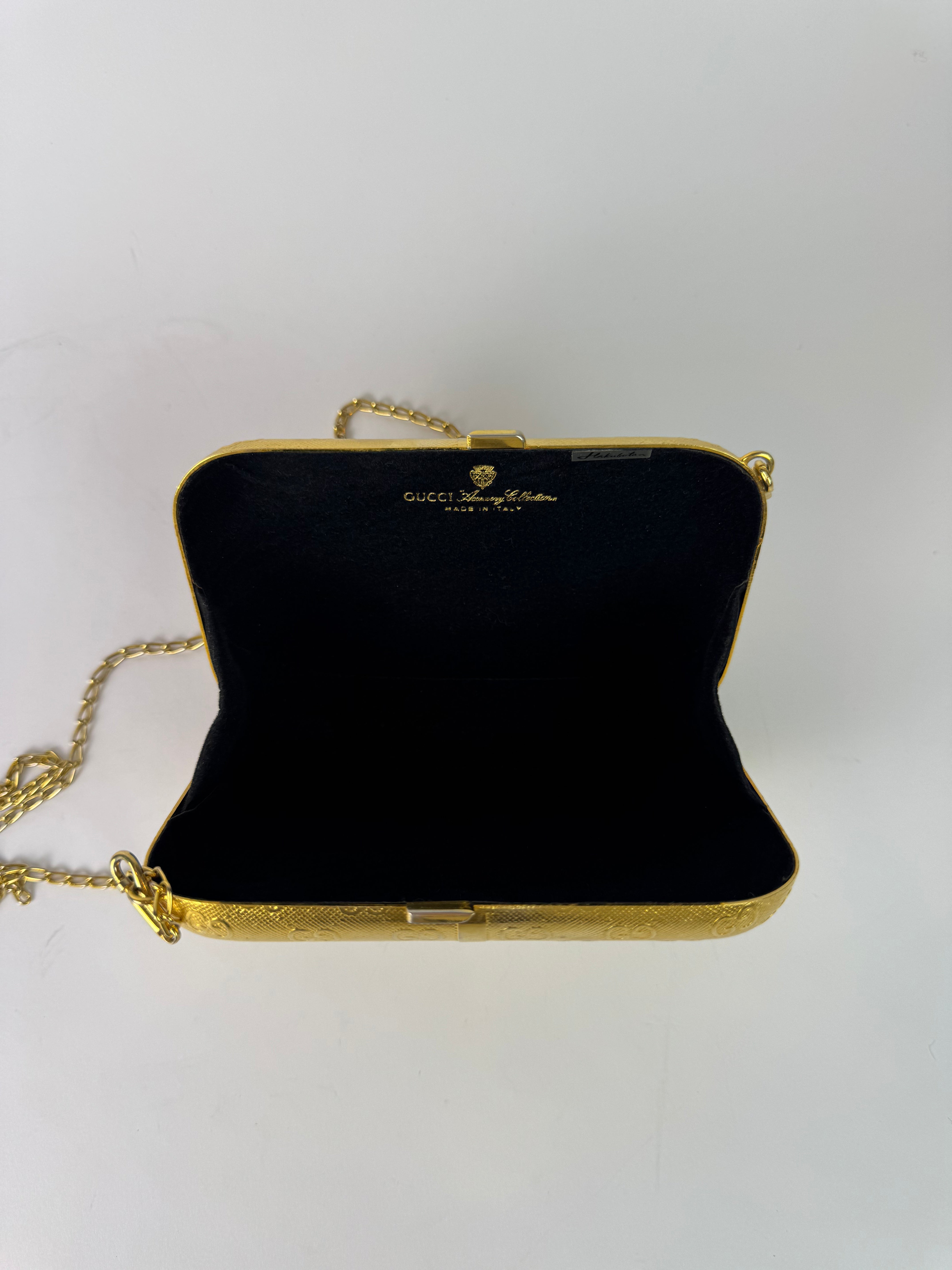 Gucci Vintage Minaudière Clutch Rare
