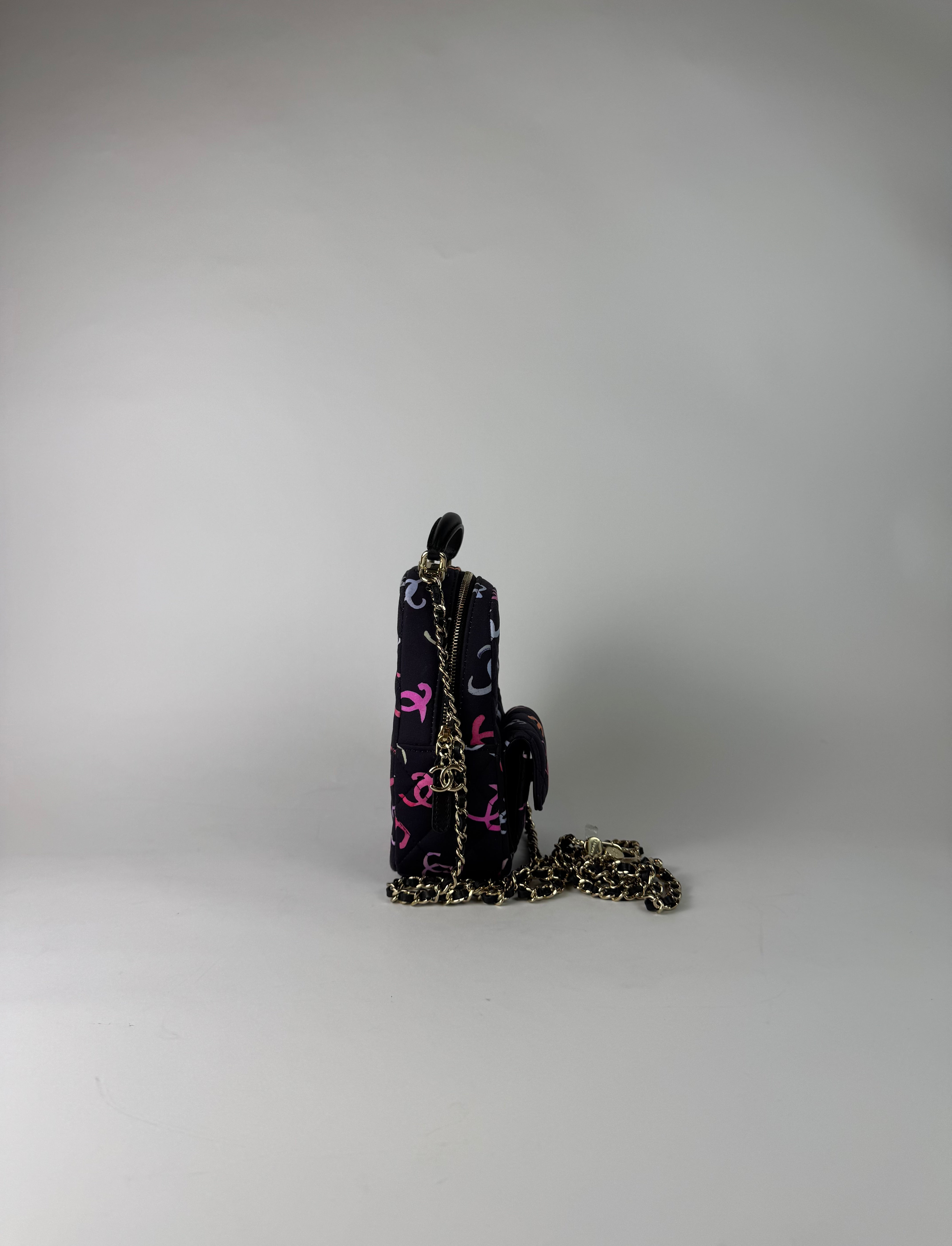 Chanel Interlocking CC Logo Backpack