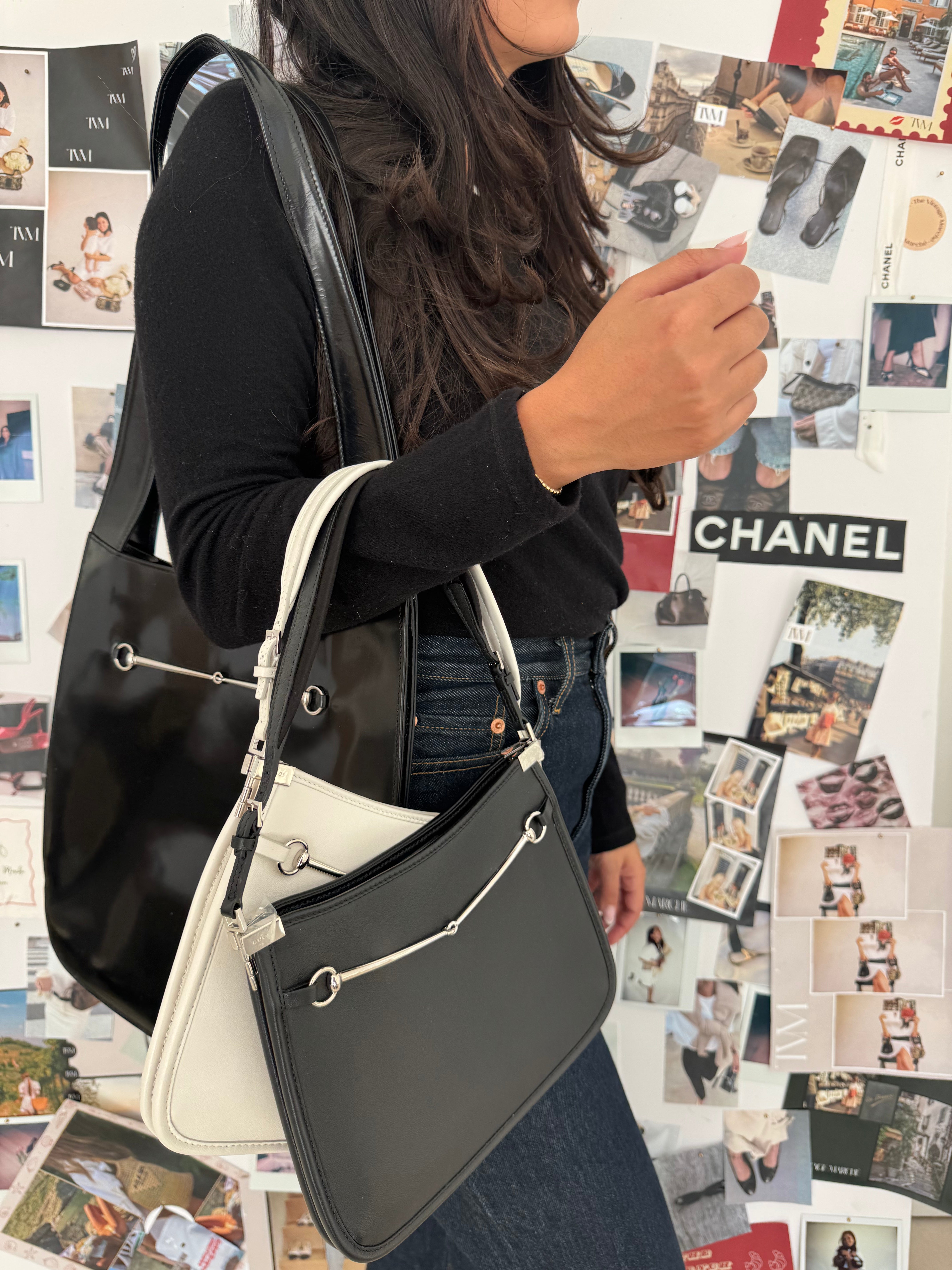 Gucci Tom Ford Slim Horsebit Shoulder Bag