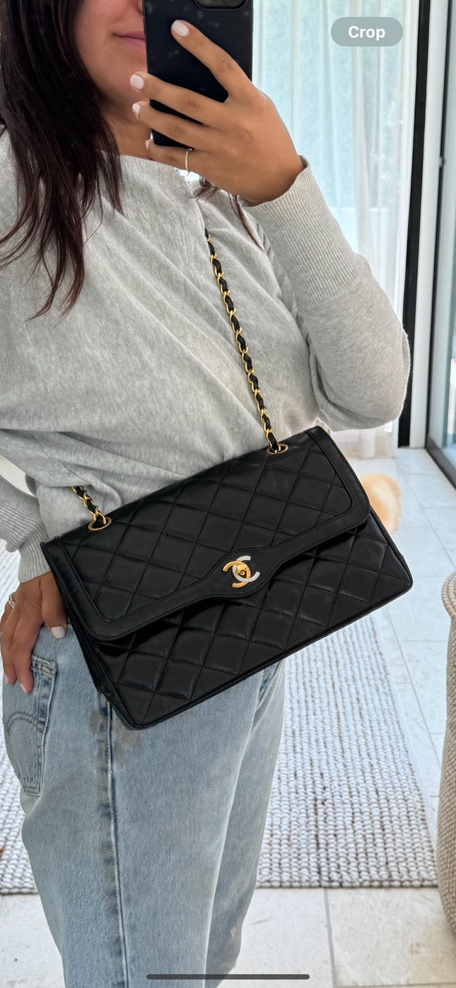 Chanel Paris Double Flap Bag