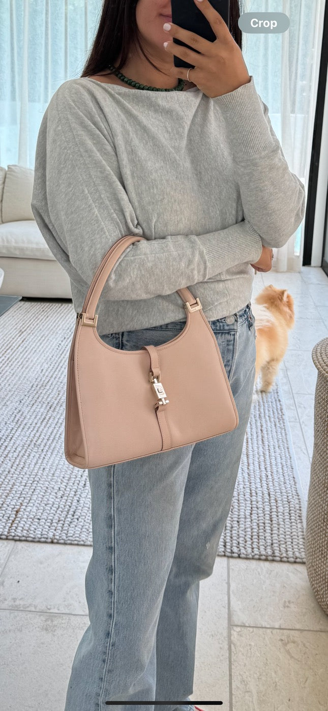 Gucci Leather Jackie Hobo