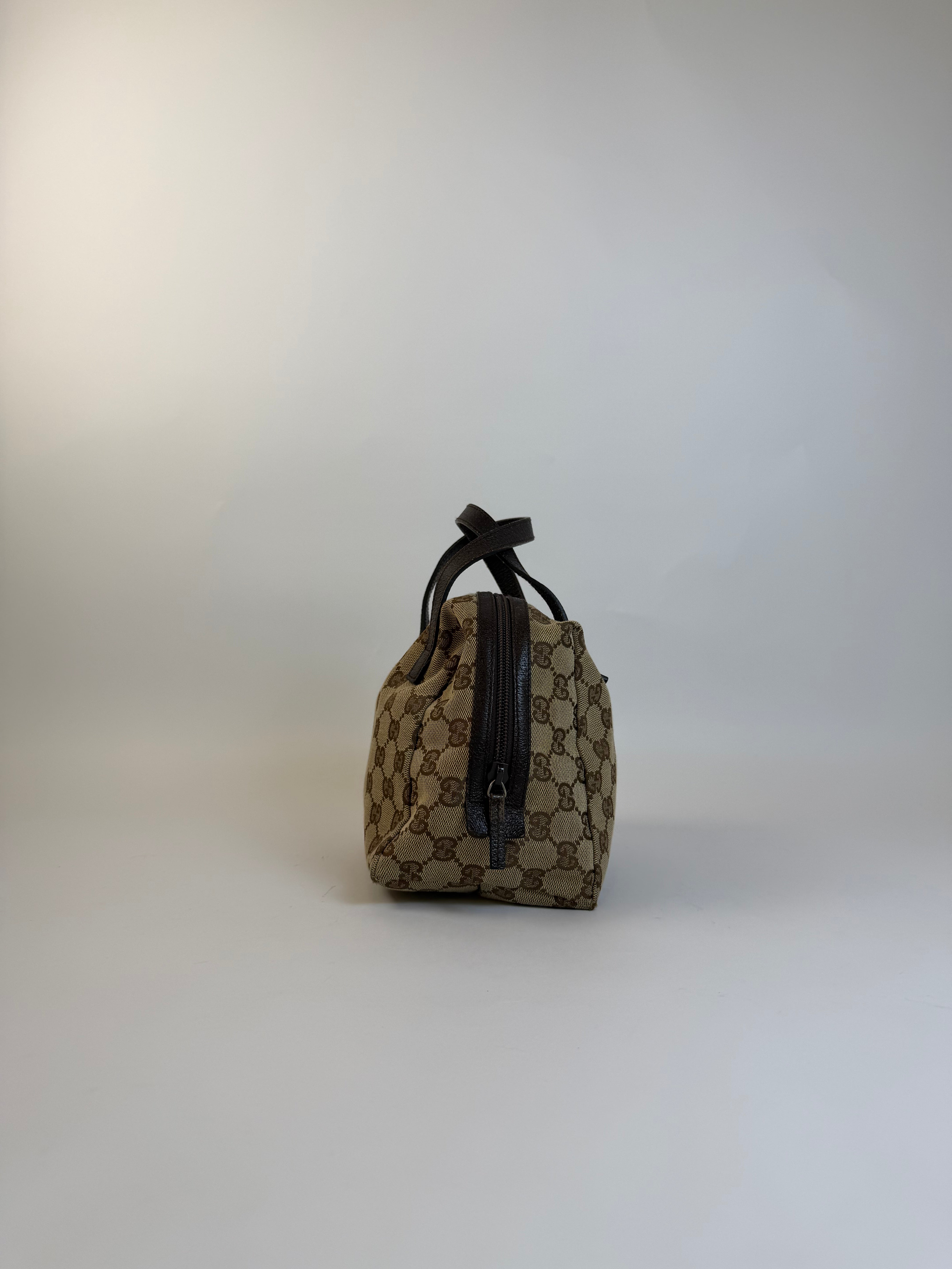 Gucci Vintage Canvas Handbag