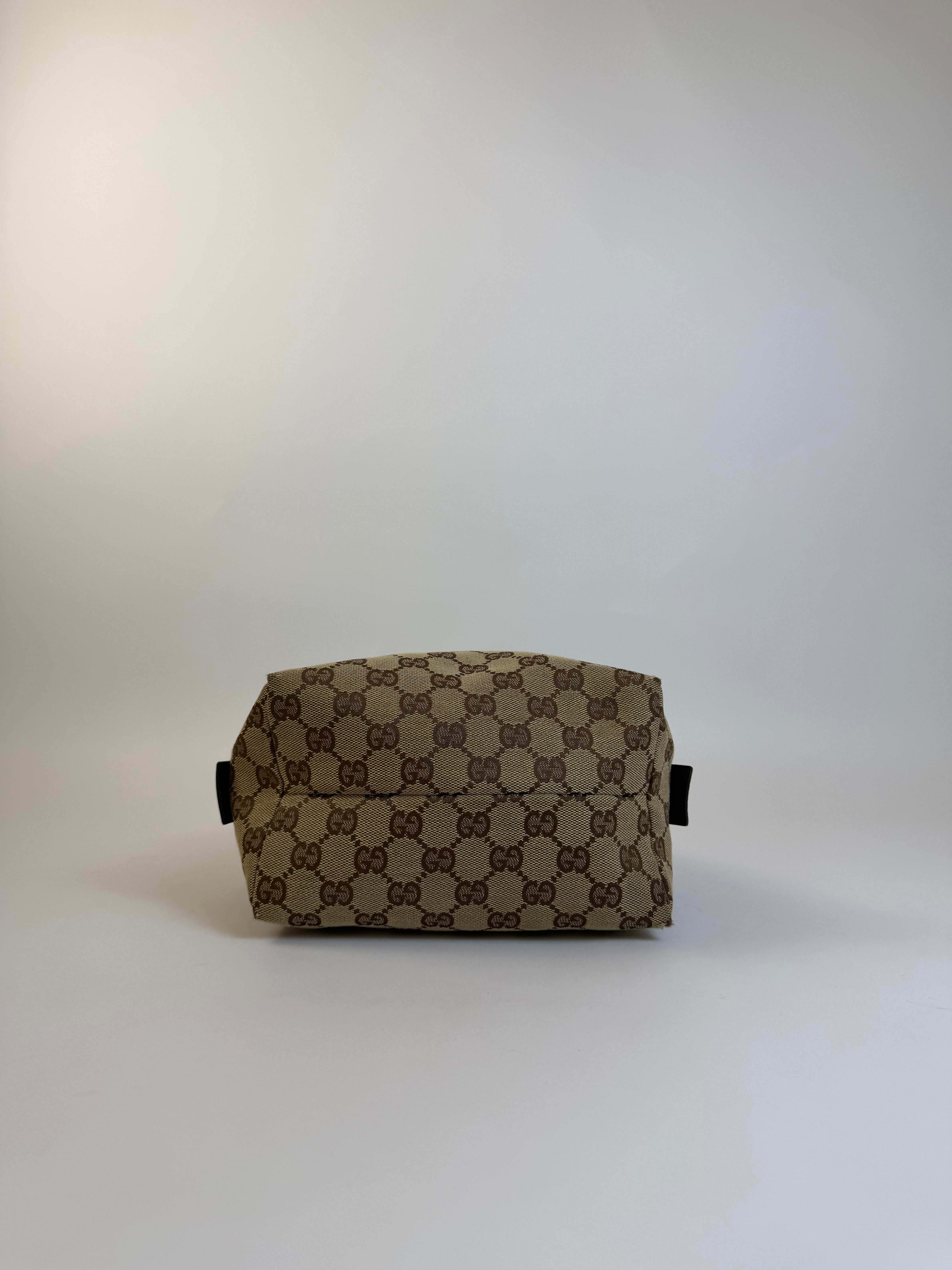 Gucci Vintage Canvas Handbag