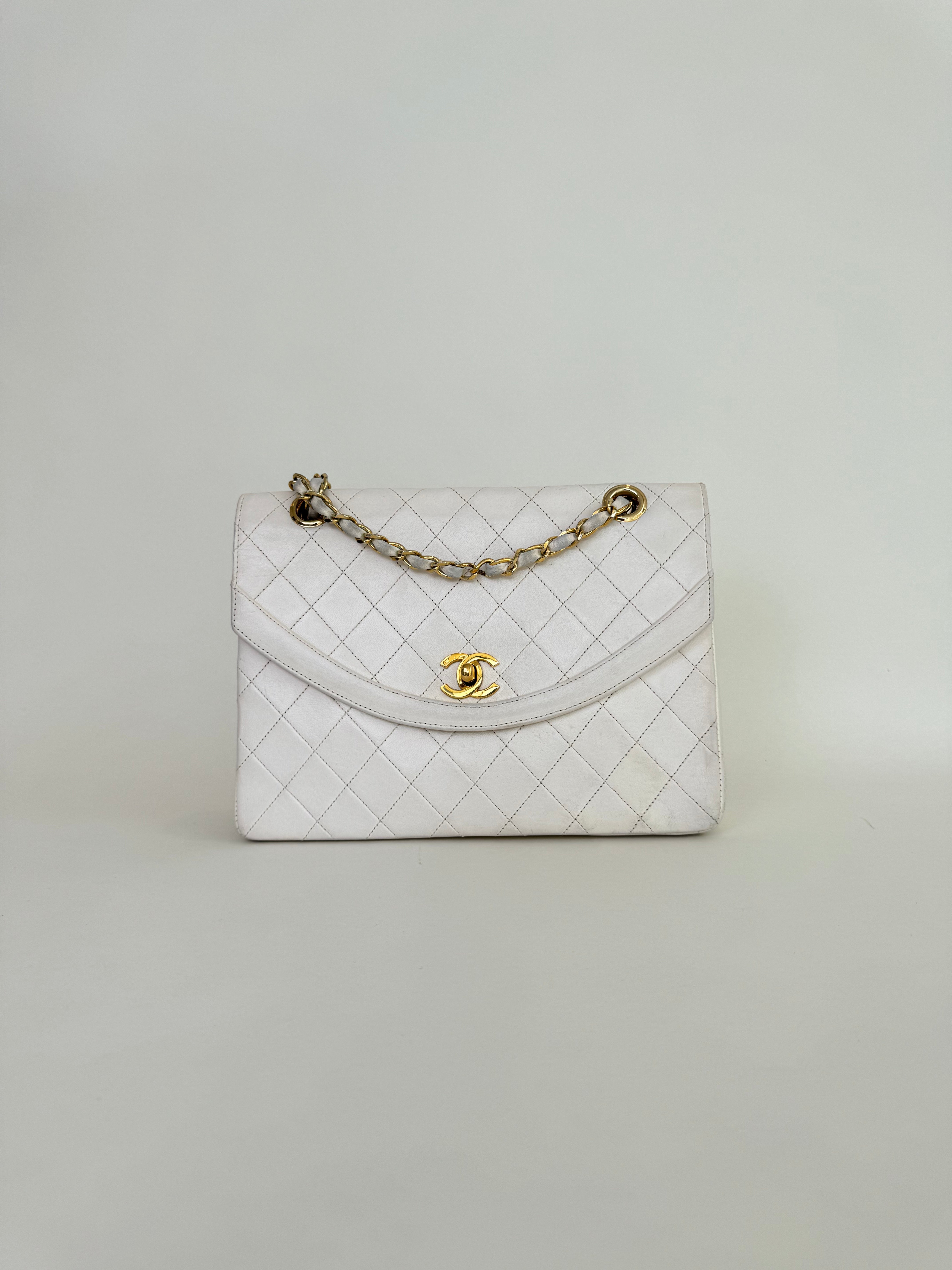 Chanel Lambskin Quilted Classic Single Flap Bag