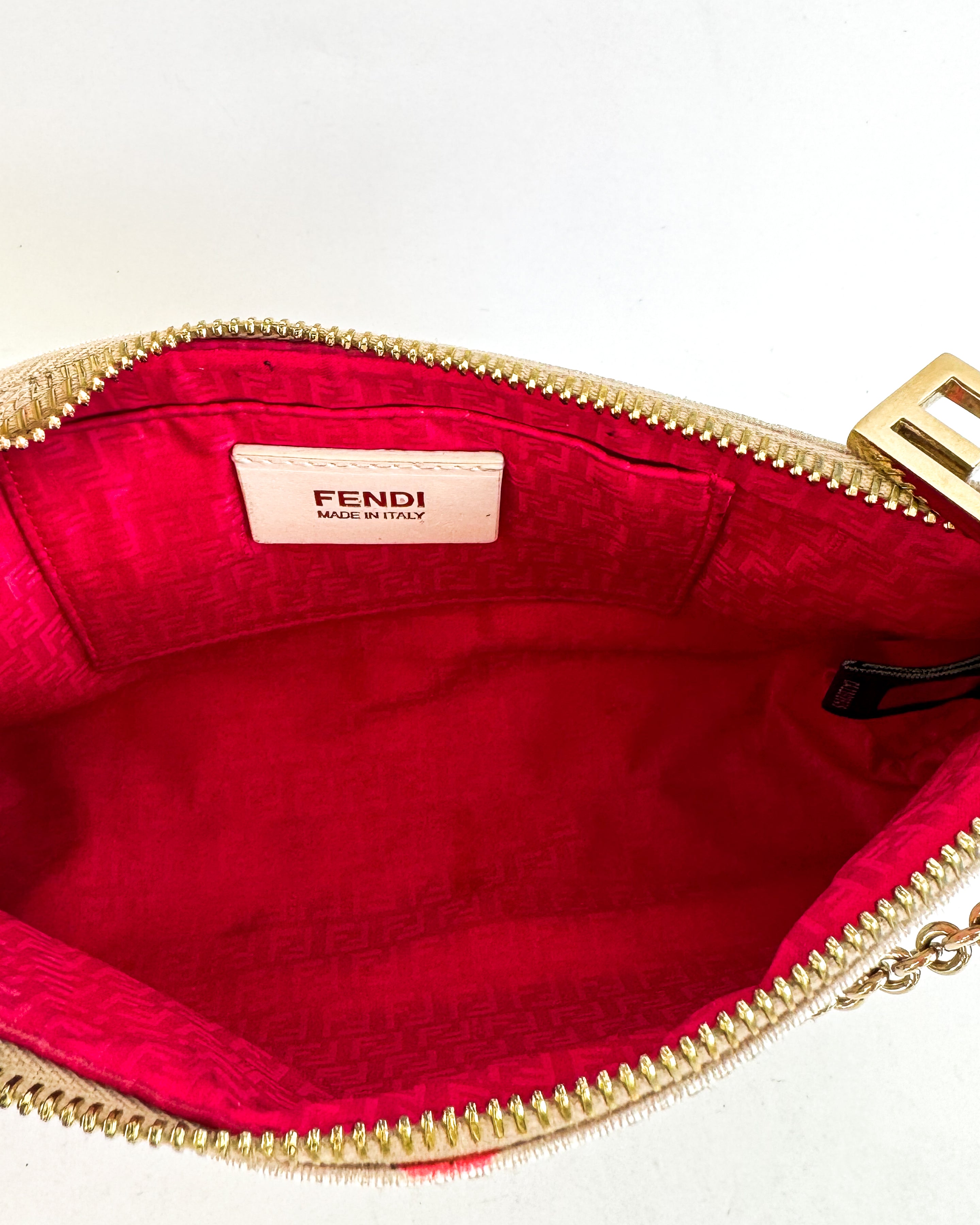 Fendi Zucca Printed Pouchette