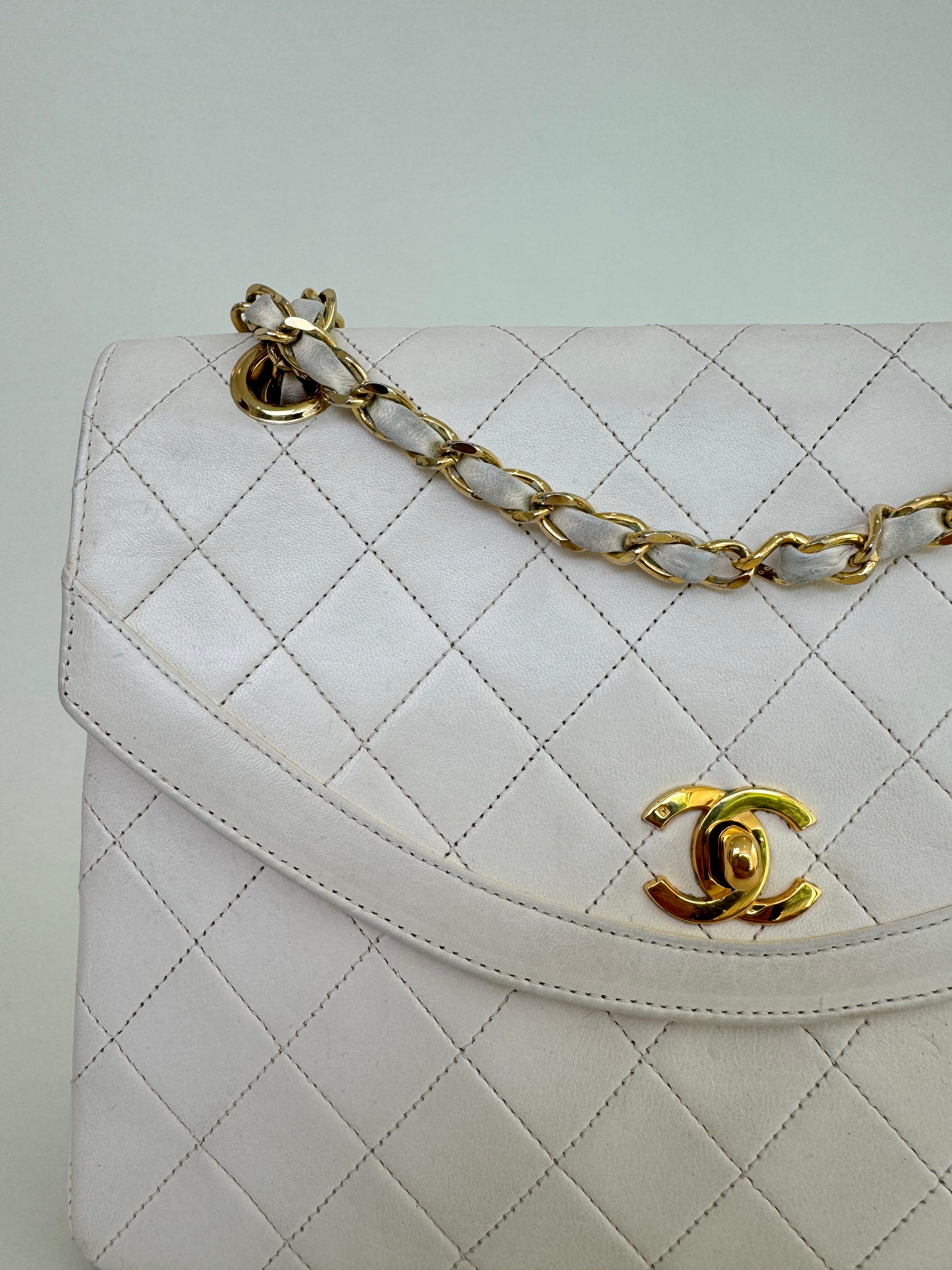 Chanel Lambskin Quilted Classic Single Flap Bag