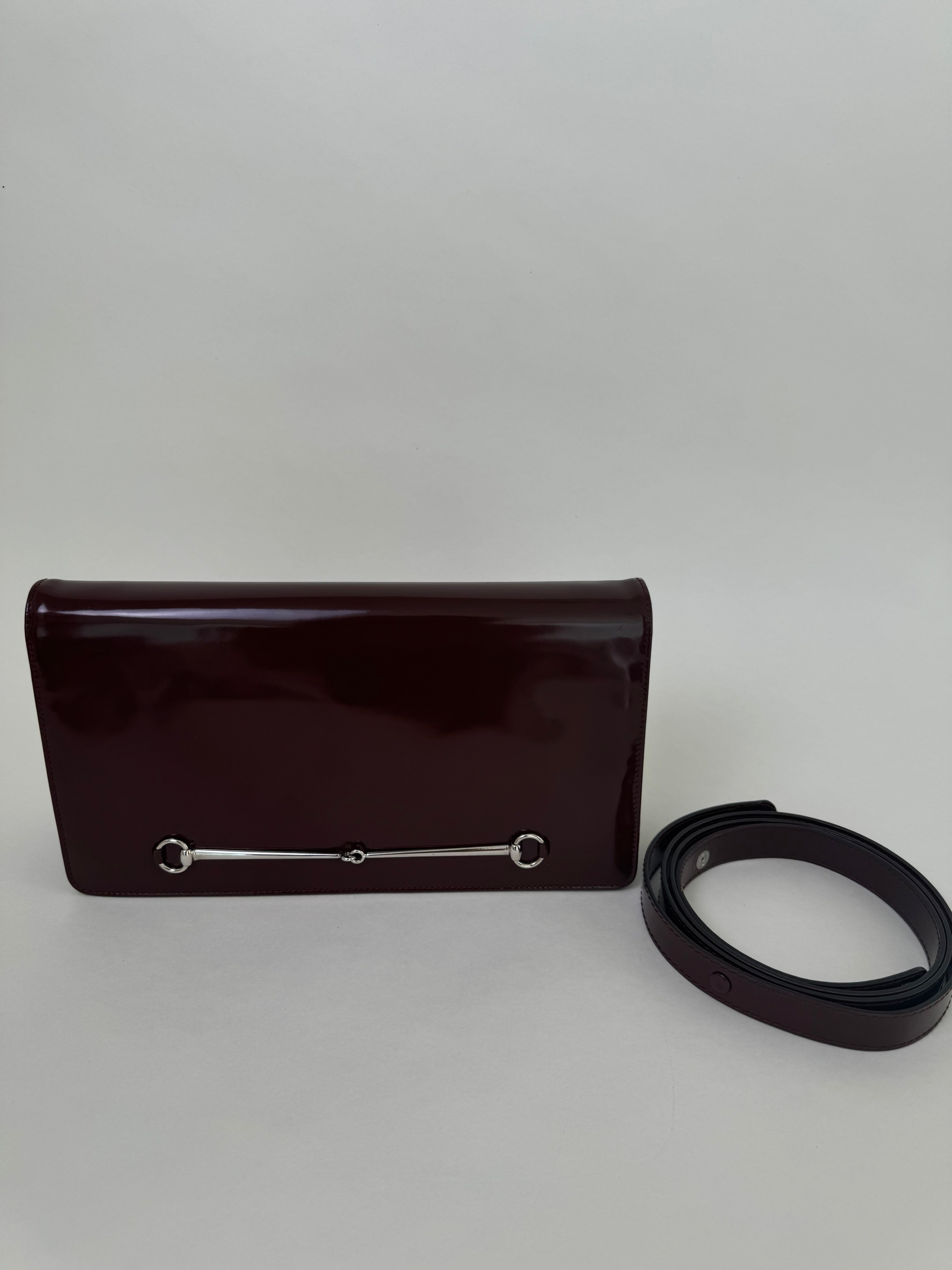 Gucci Tom Ford Slim Horsebit Clutch/Shoulder Bag