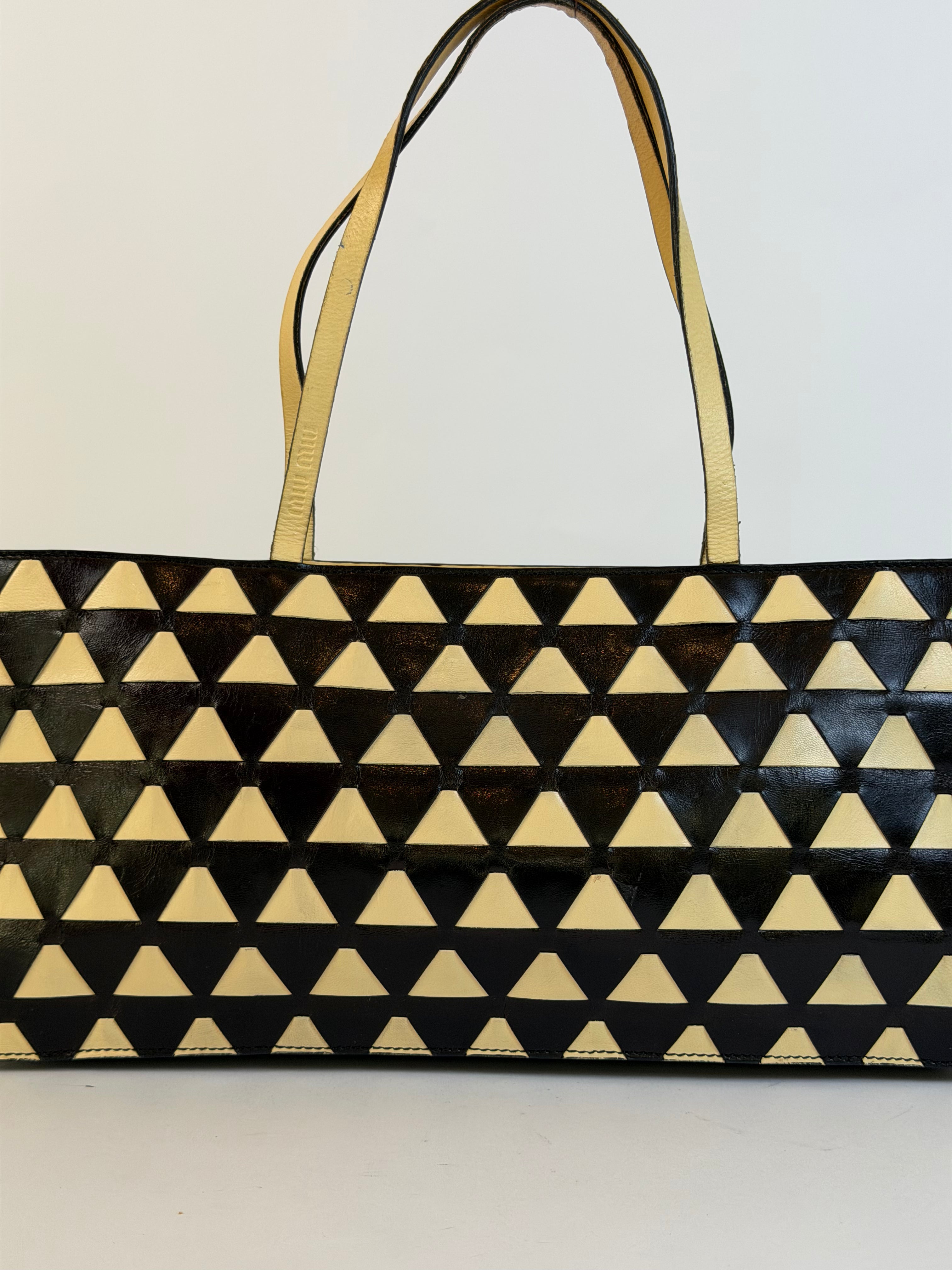 Miu Miu Vintage Leather Shoulder Bag