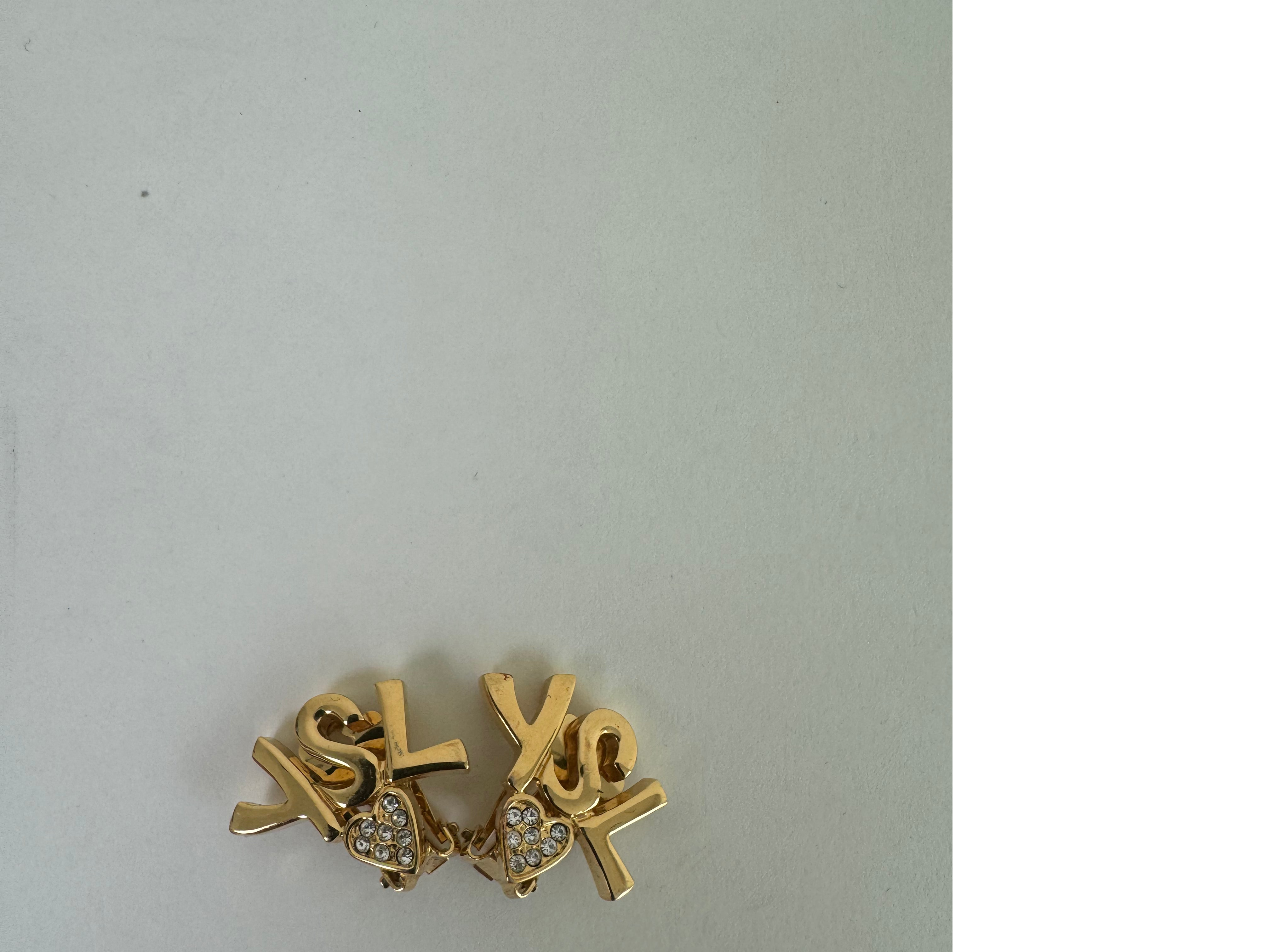 Yves Saint Laurent Vintage YSL Earrings