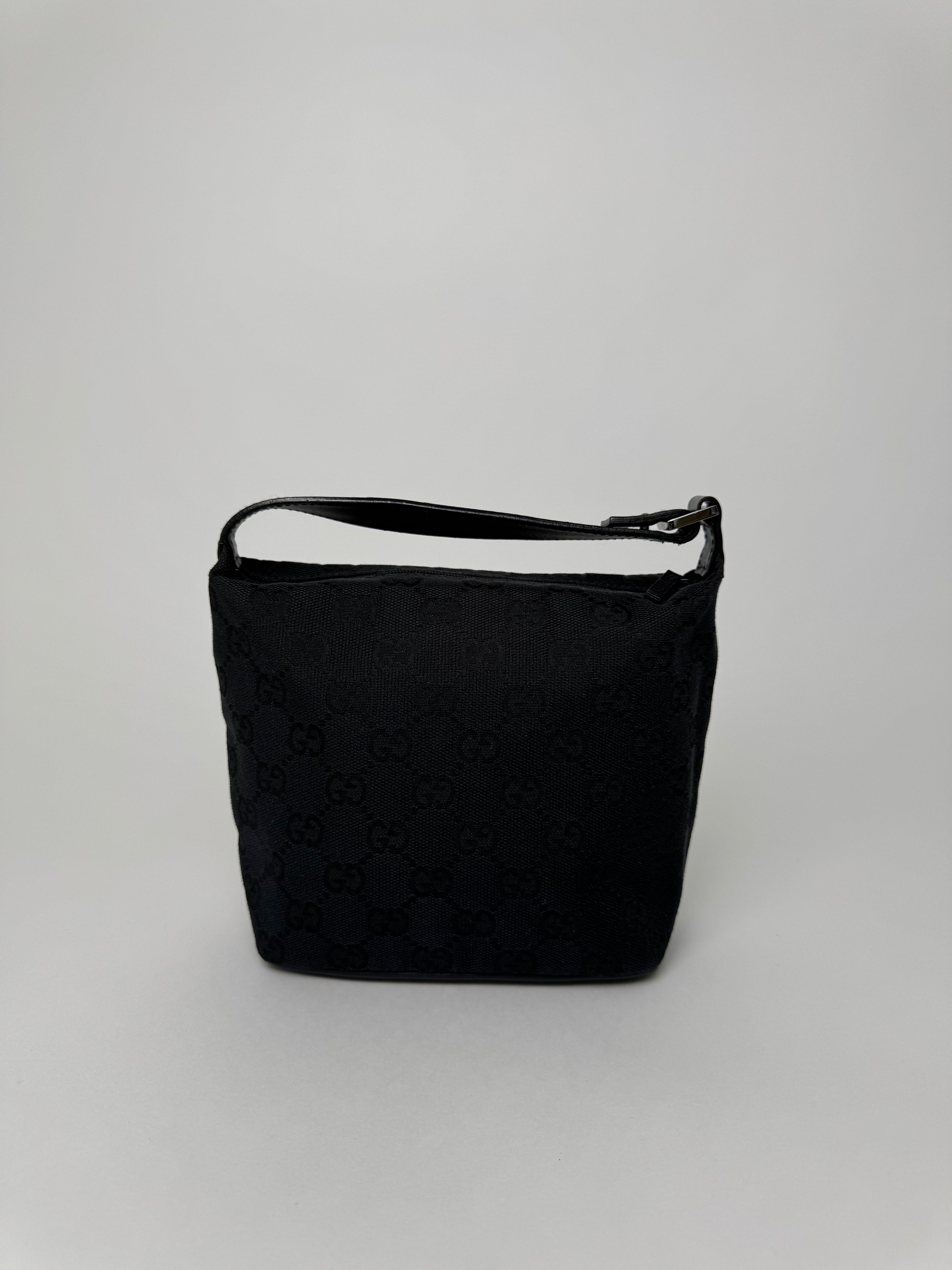 Gucci GG Canvas Black Mini Handbag