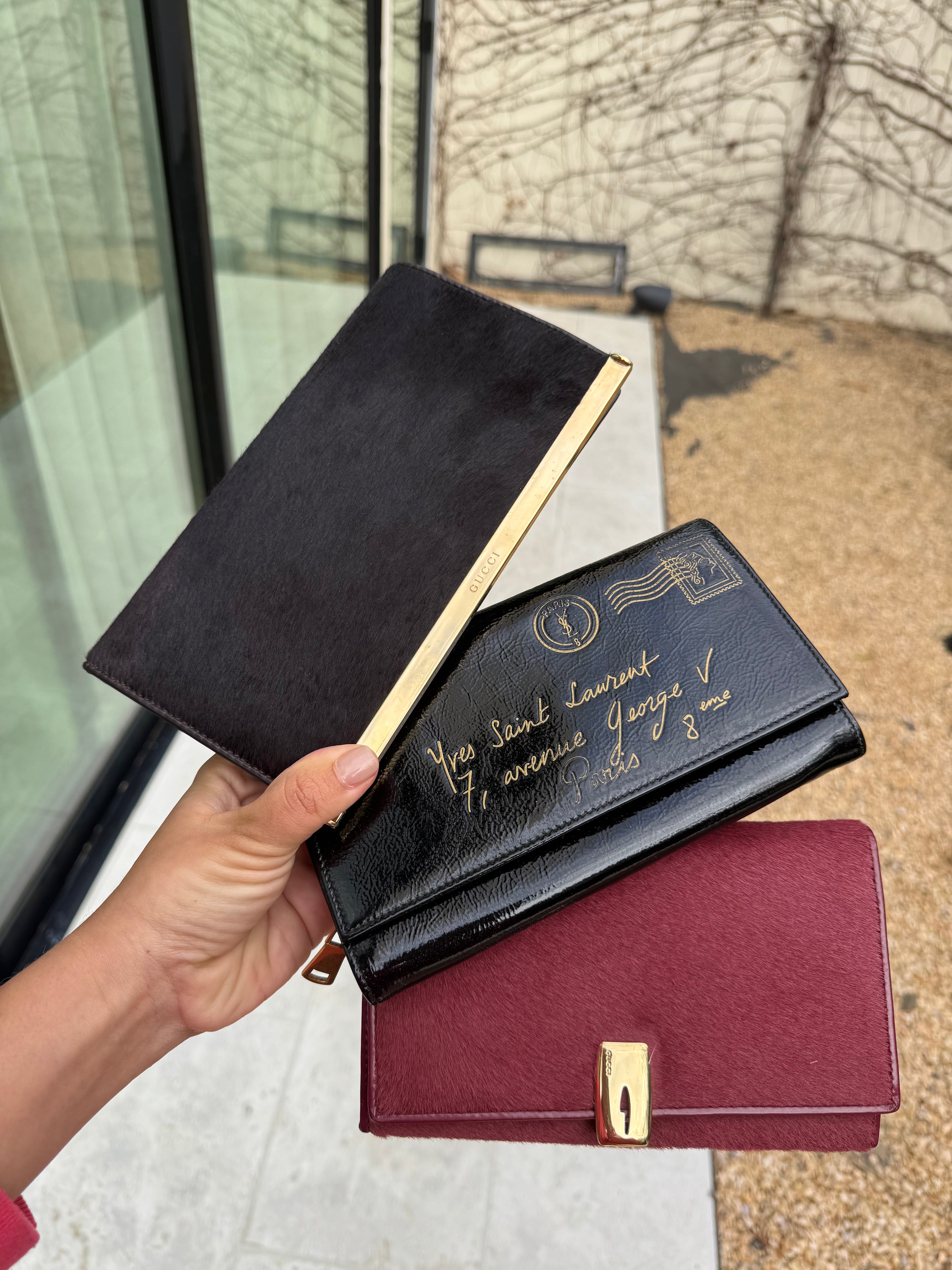 Gucci Tom Ford Pony Hair Wallet