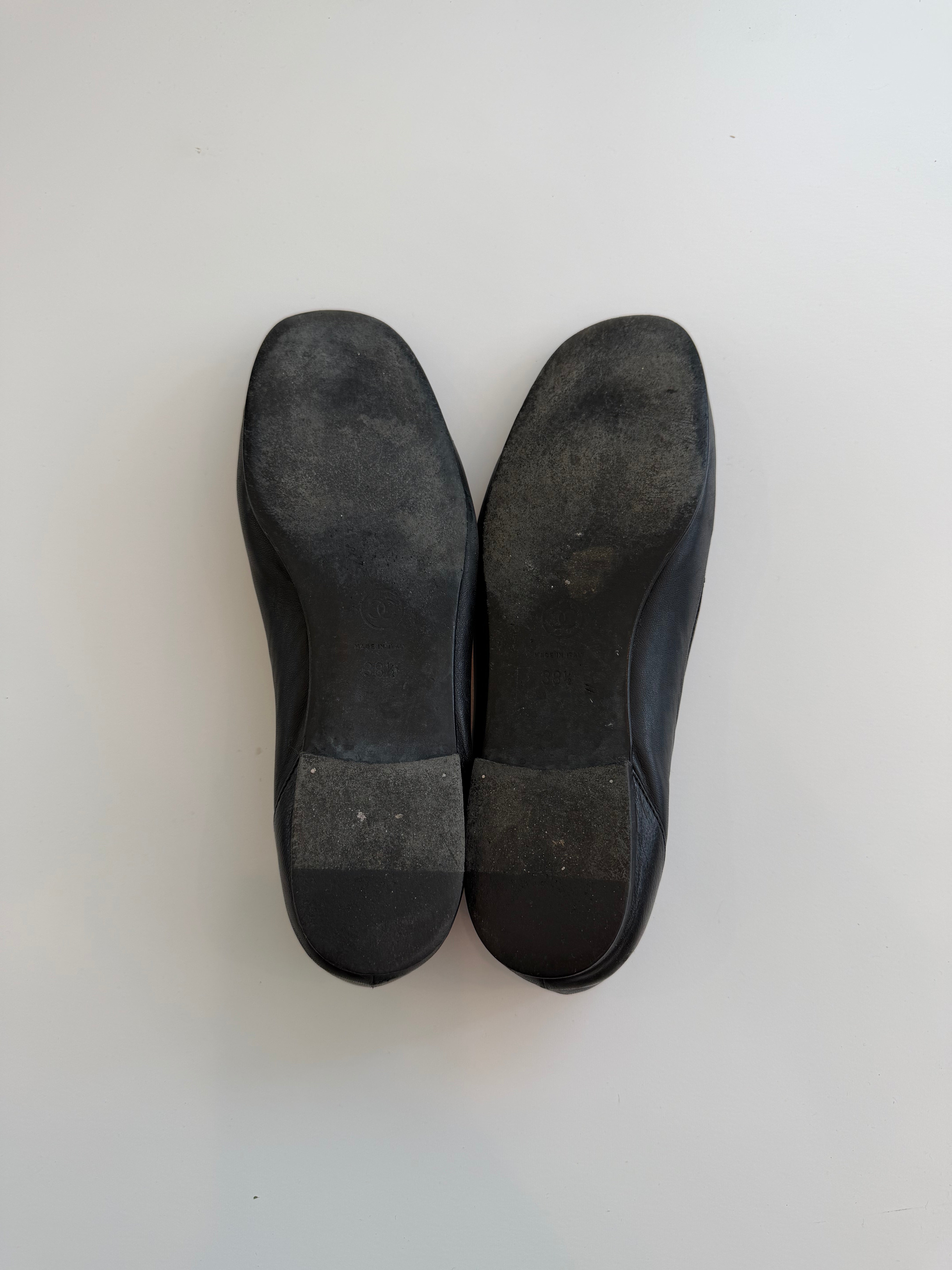 Chanel Vintage Navy Loafers 38.5/37.5