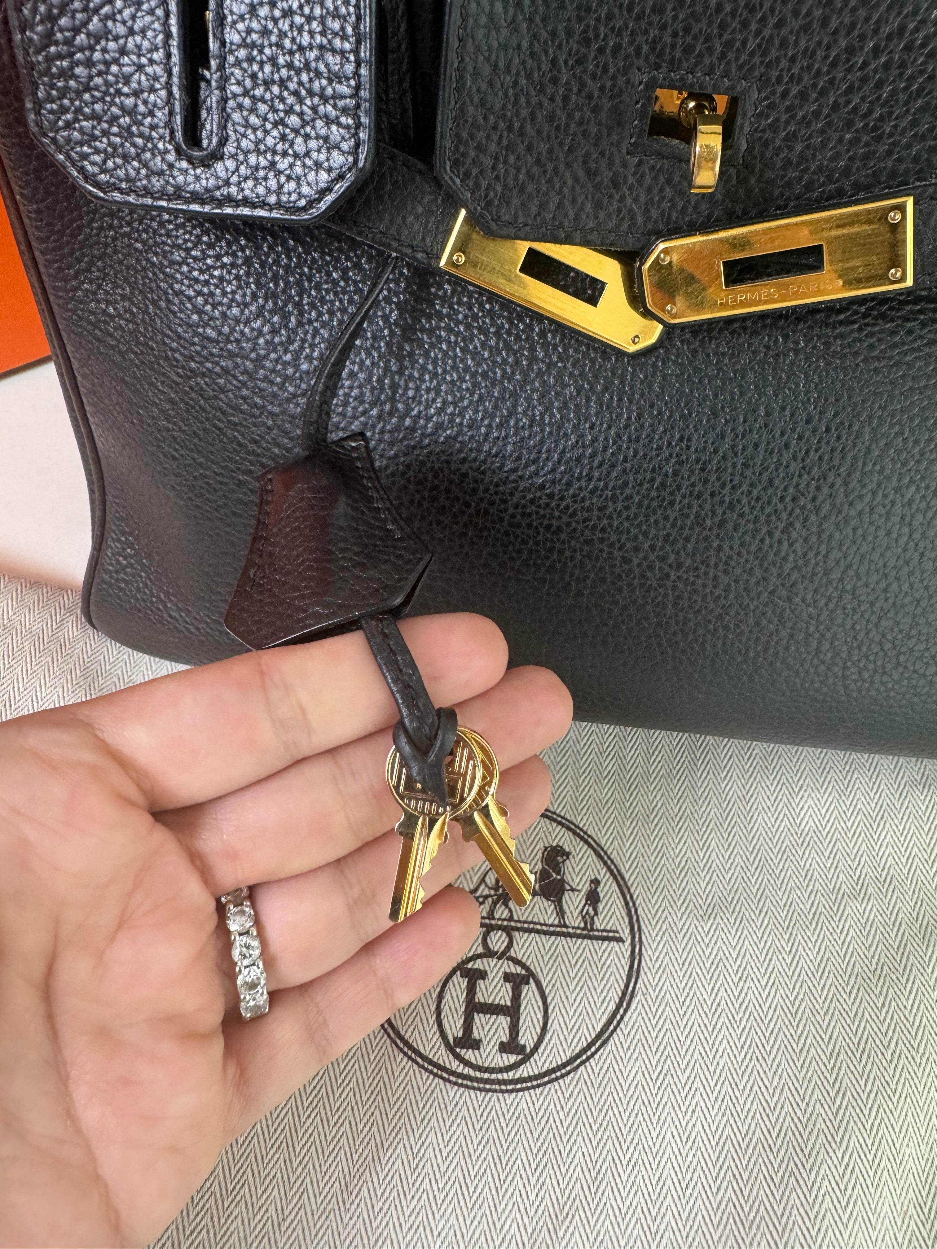 Hermes Birkin 30 Noir