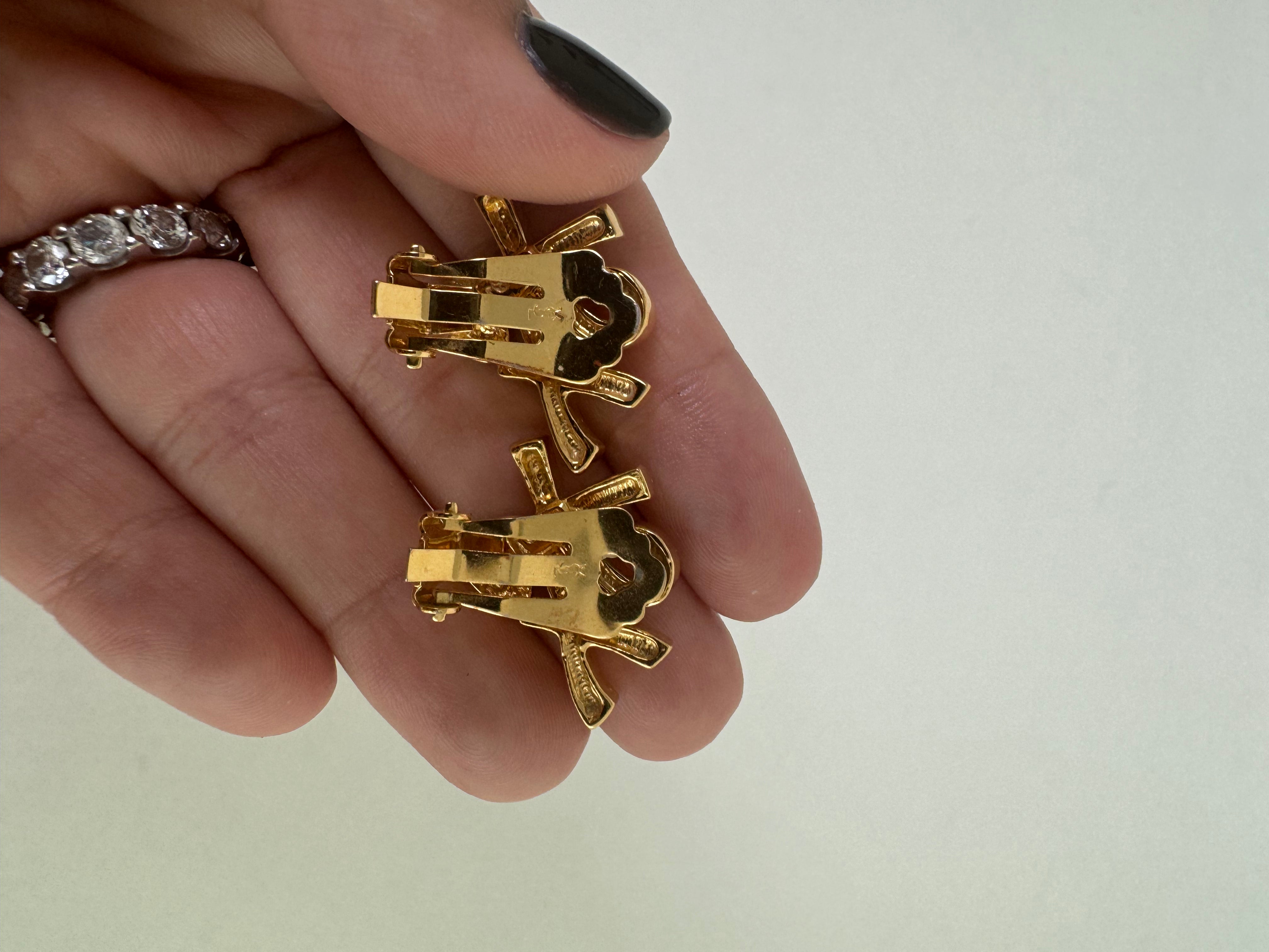 Yves Saint Laurent Vintage YSL Earrings