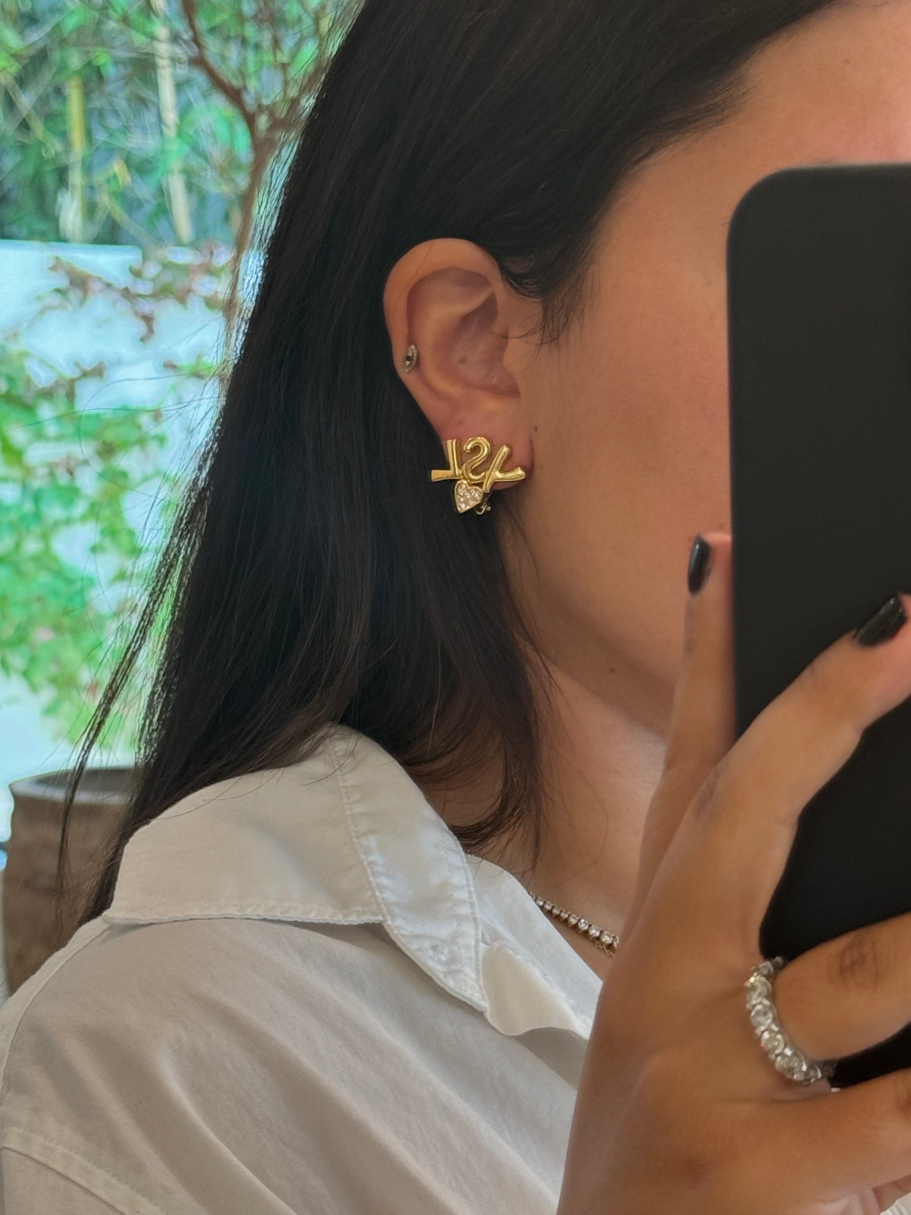 Yves Saint Laurent Vintage YSL Earrings