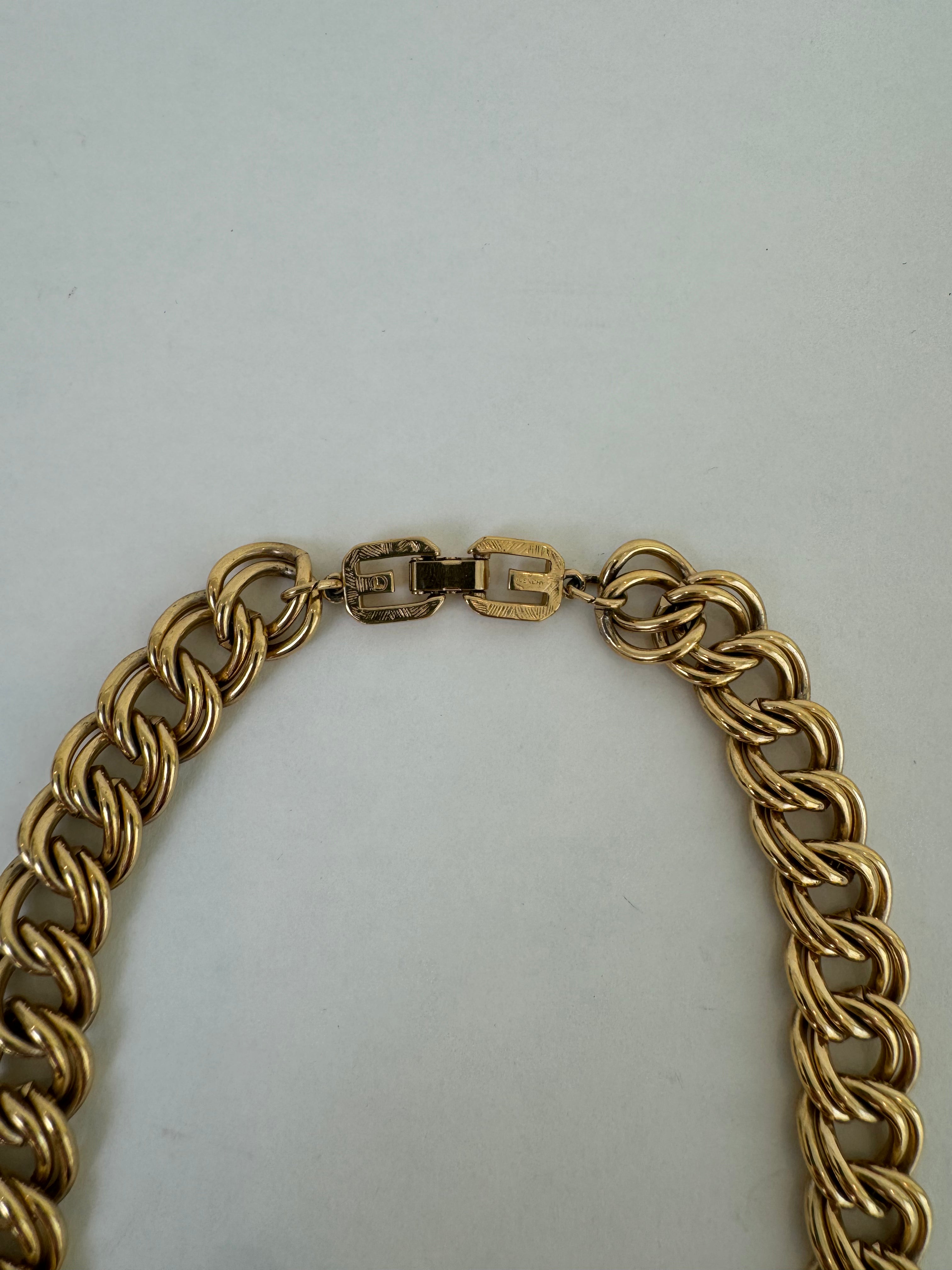 Givenchy Chain Link Vintage Necklace