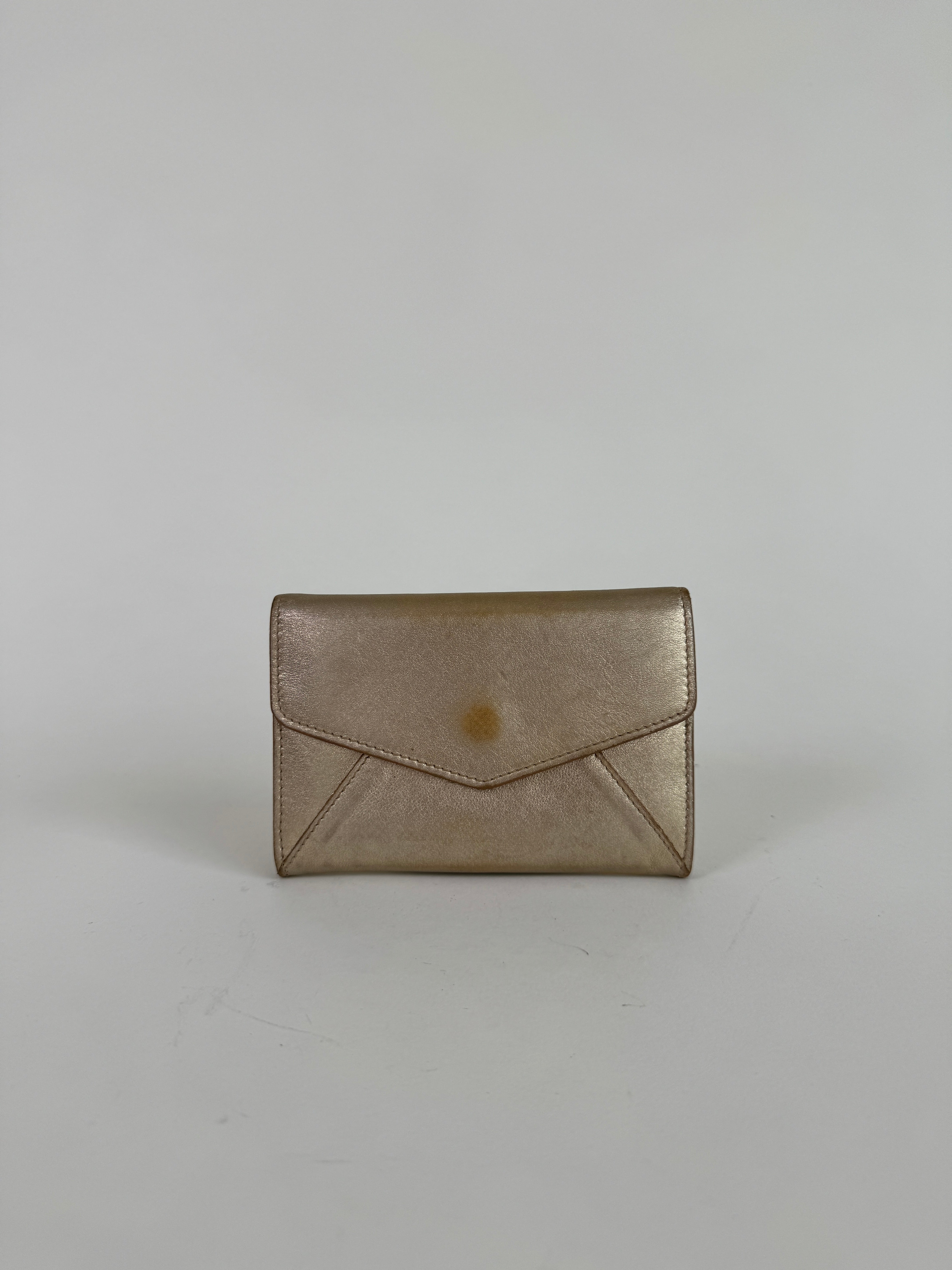 Yves Saint Laurent Leather Mailing Pouch