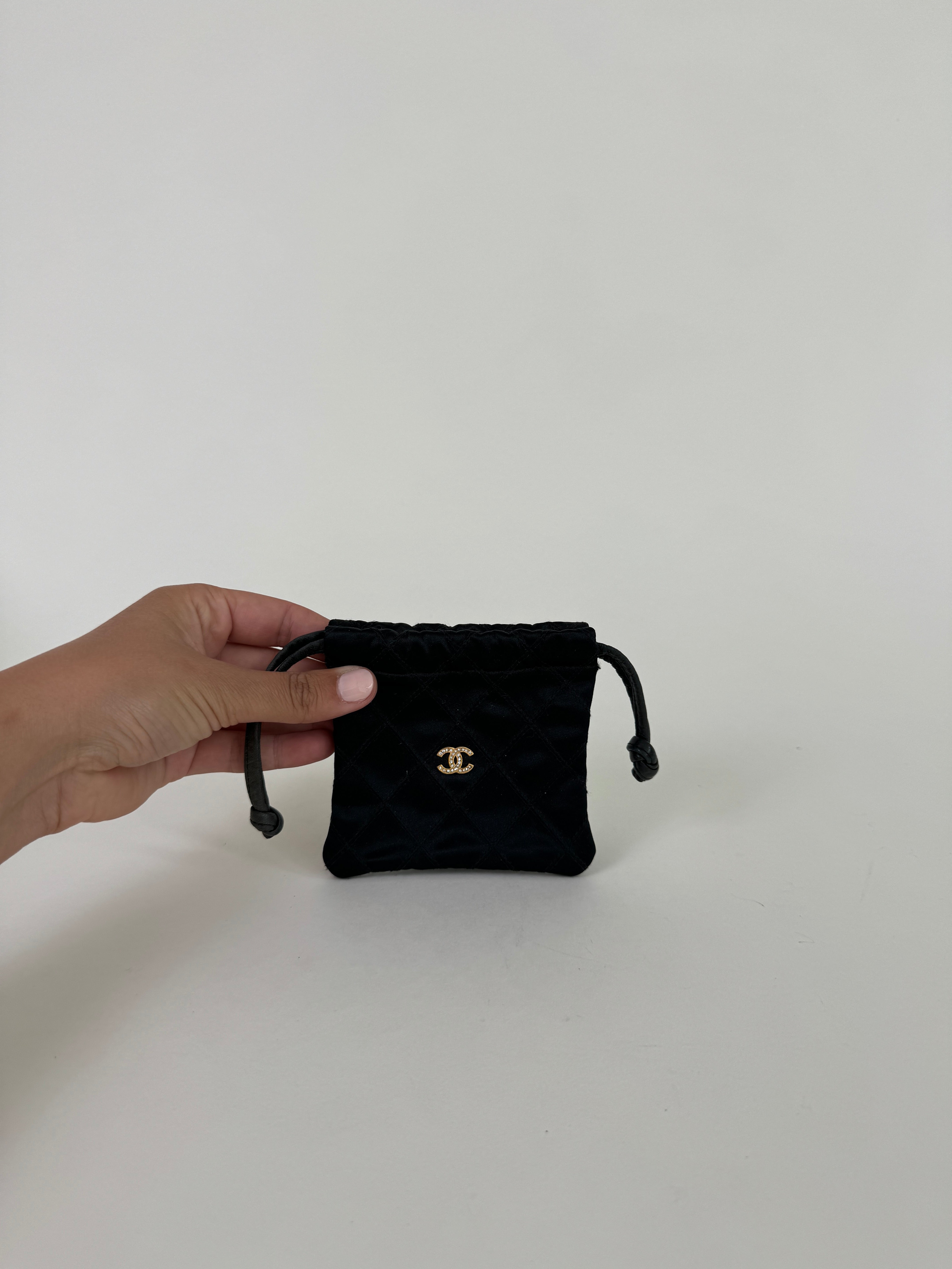 Chanel Mini Silk Pouch