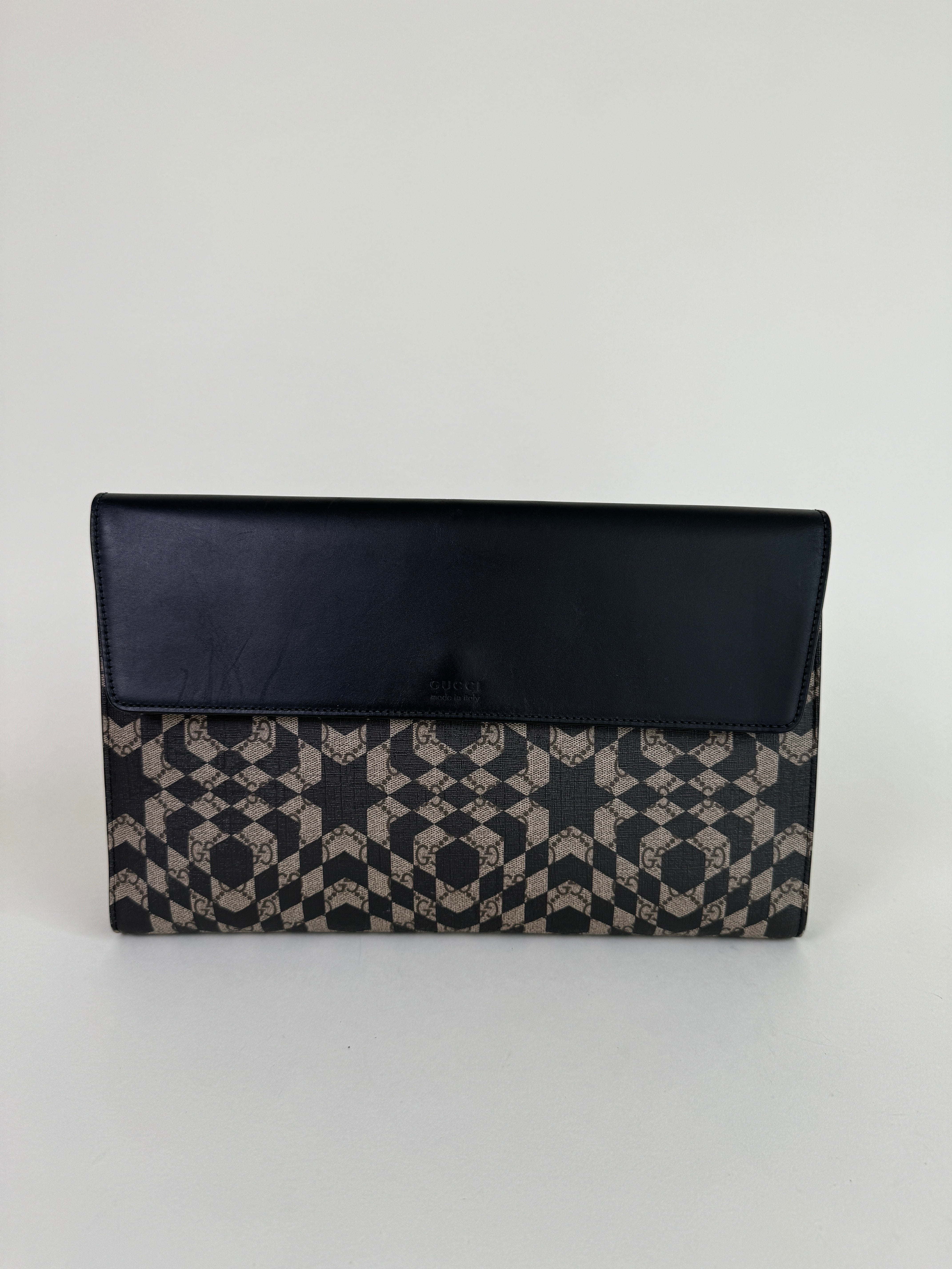 Gucci GG Kaleido PVC Leather Clutch