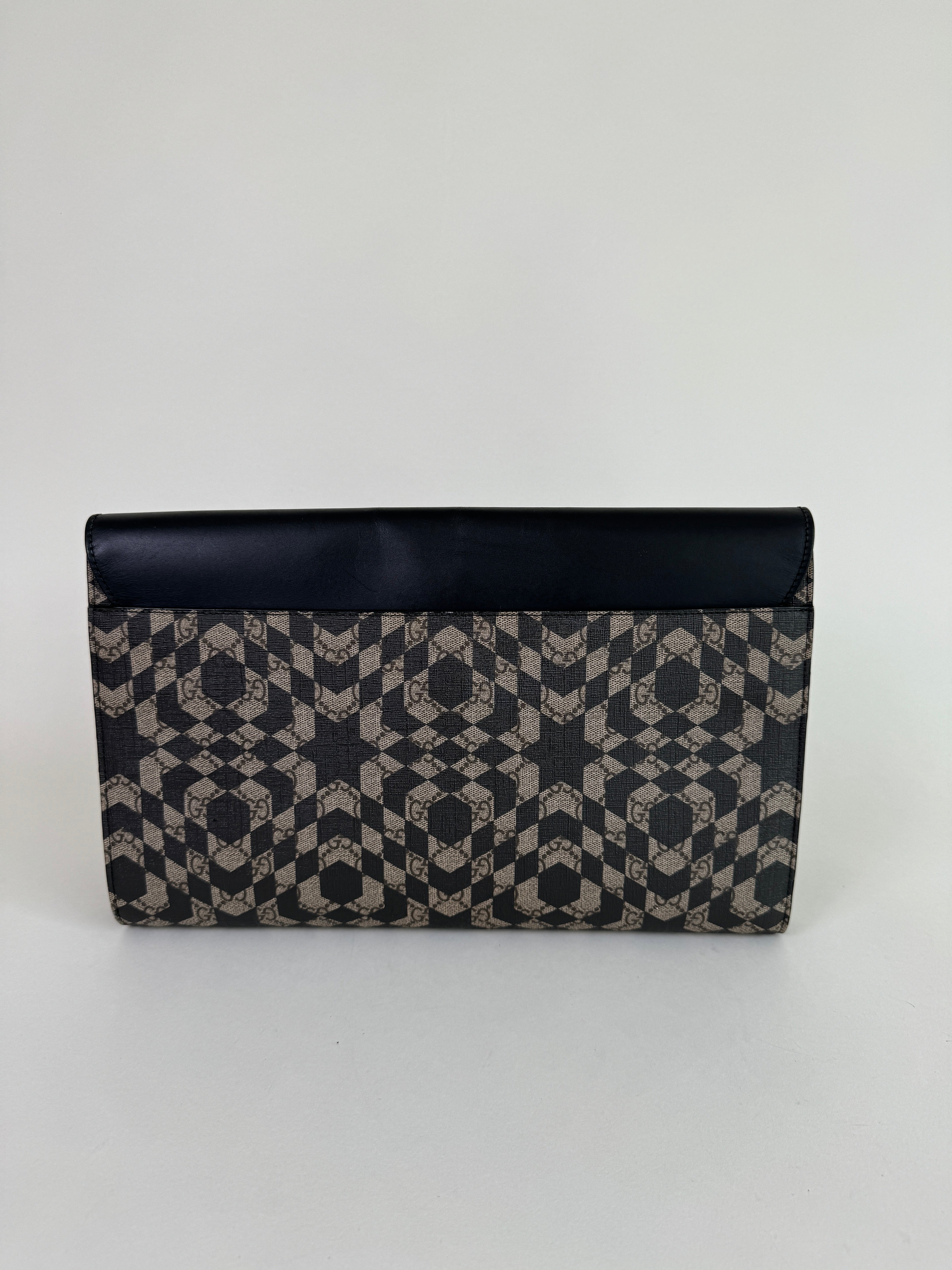 Gucci GG Kaleido PVC Leather Clutch