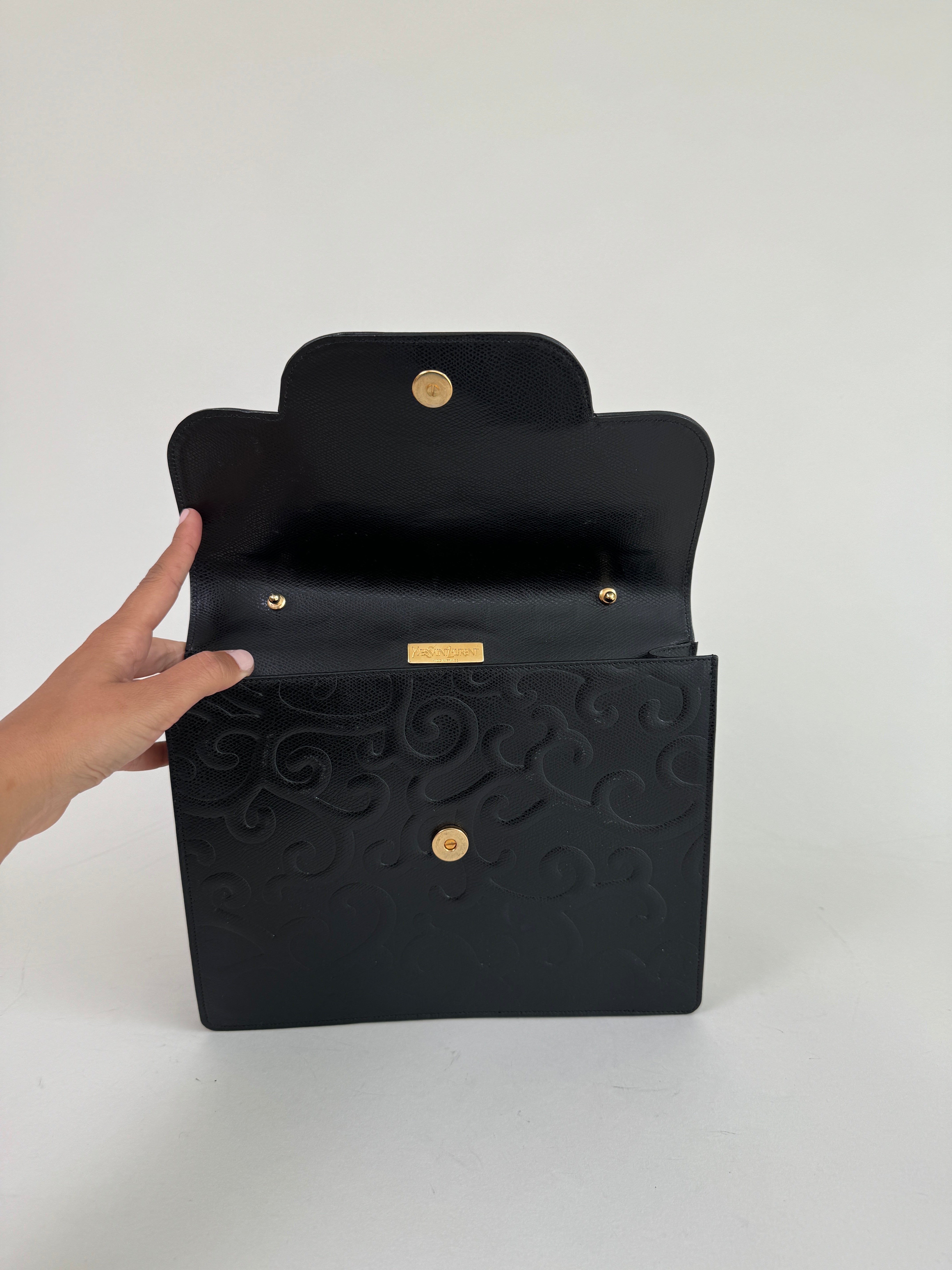 Yves Saint Laurent Arabesque Clutch