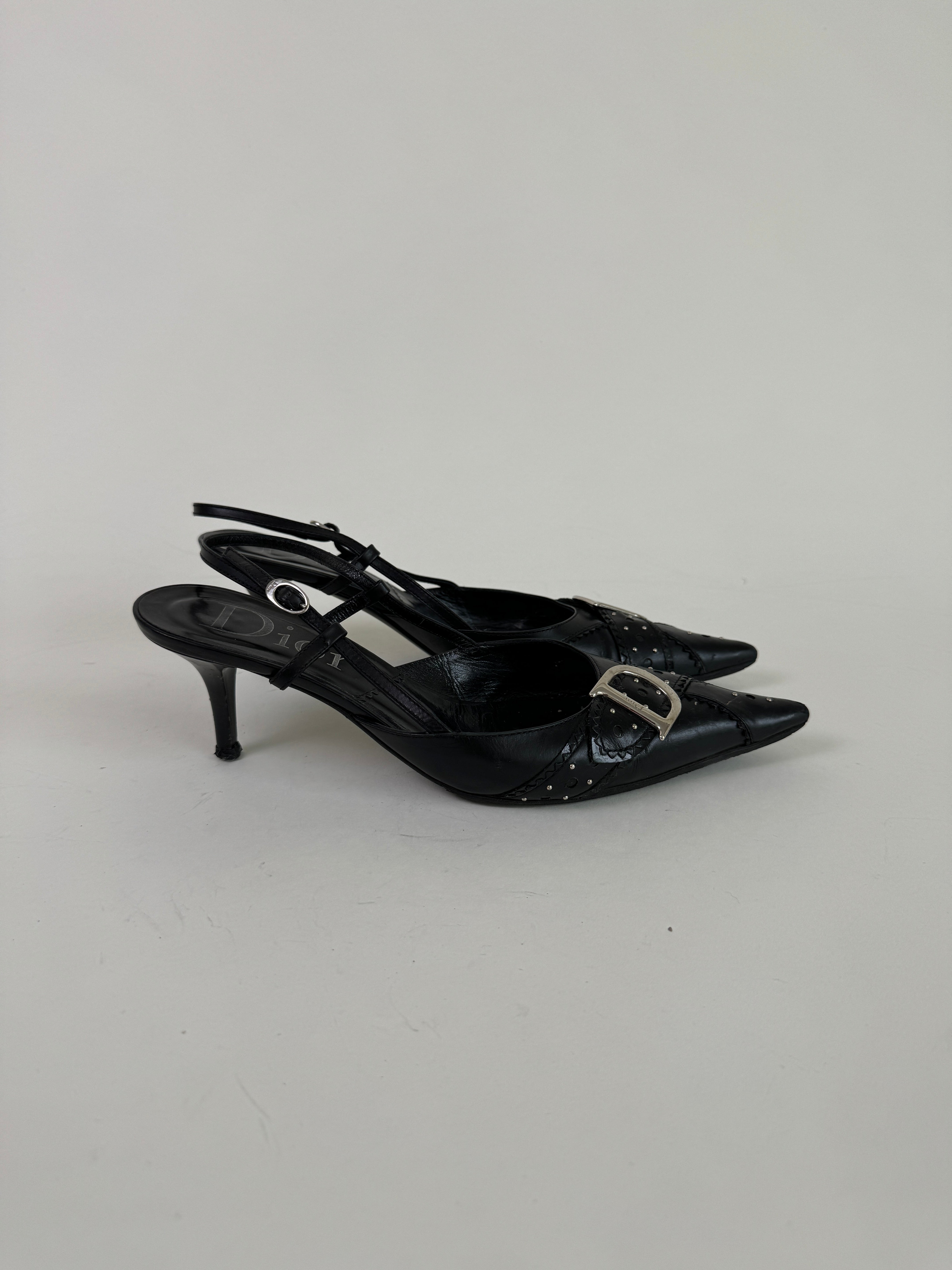 Vintage Dior Slingbacks 39