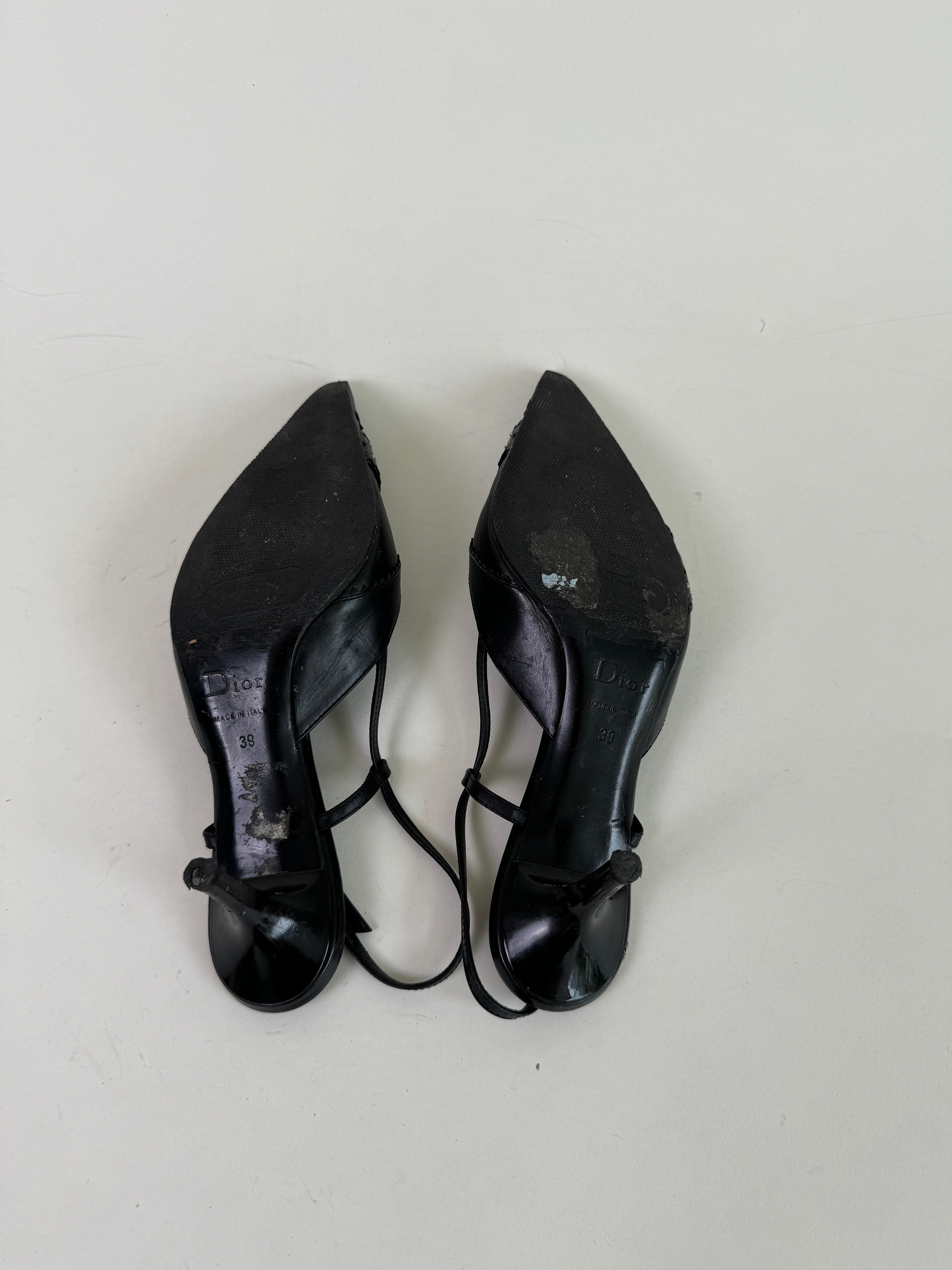 Vintage Dior Slingbacks 39