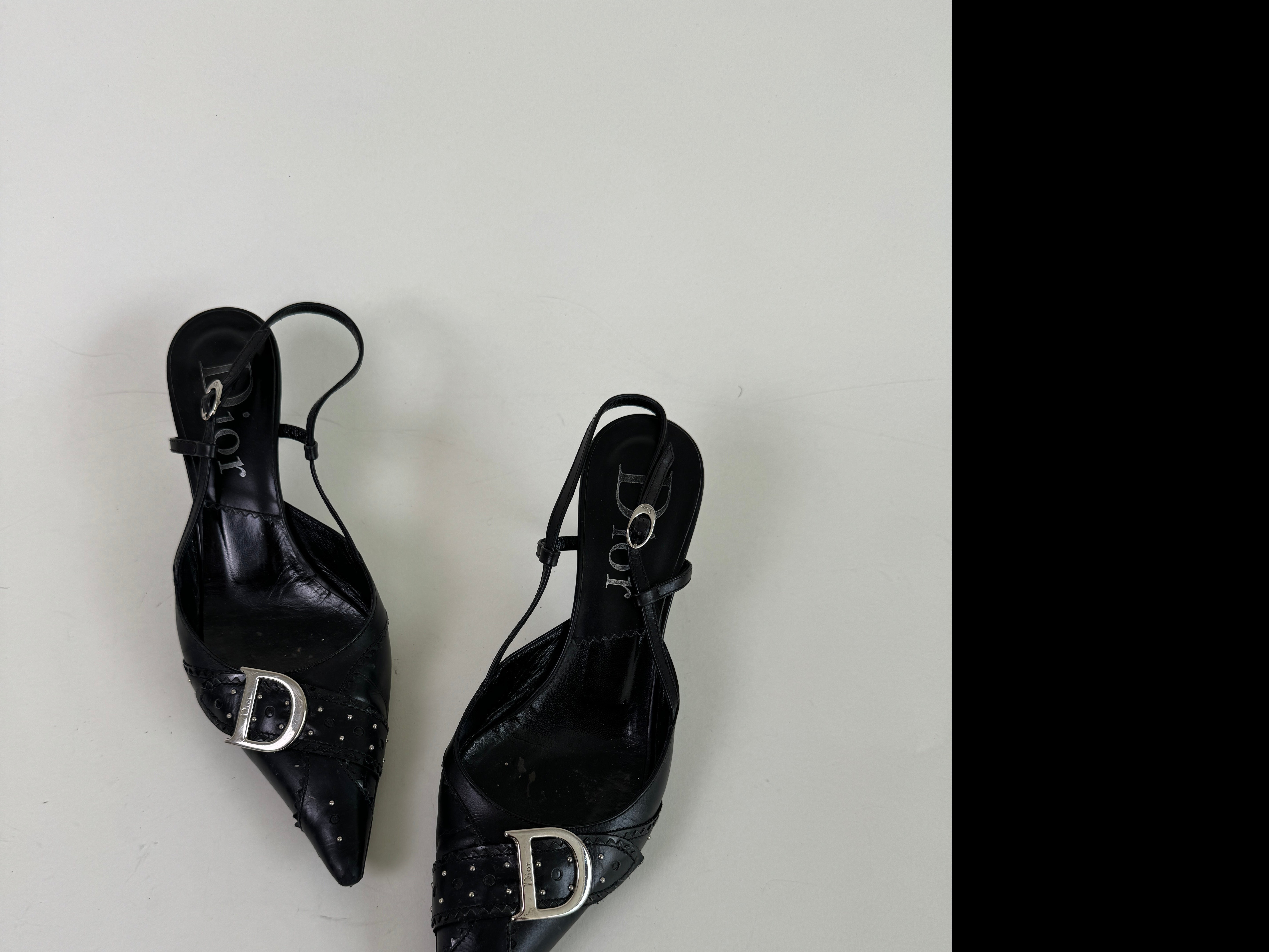 Vintage Dior Slingbacks 39