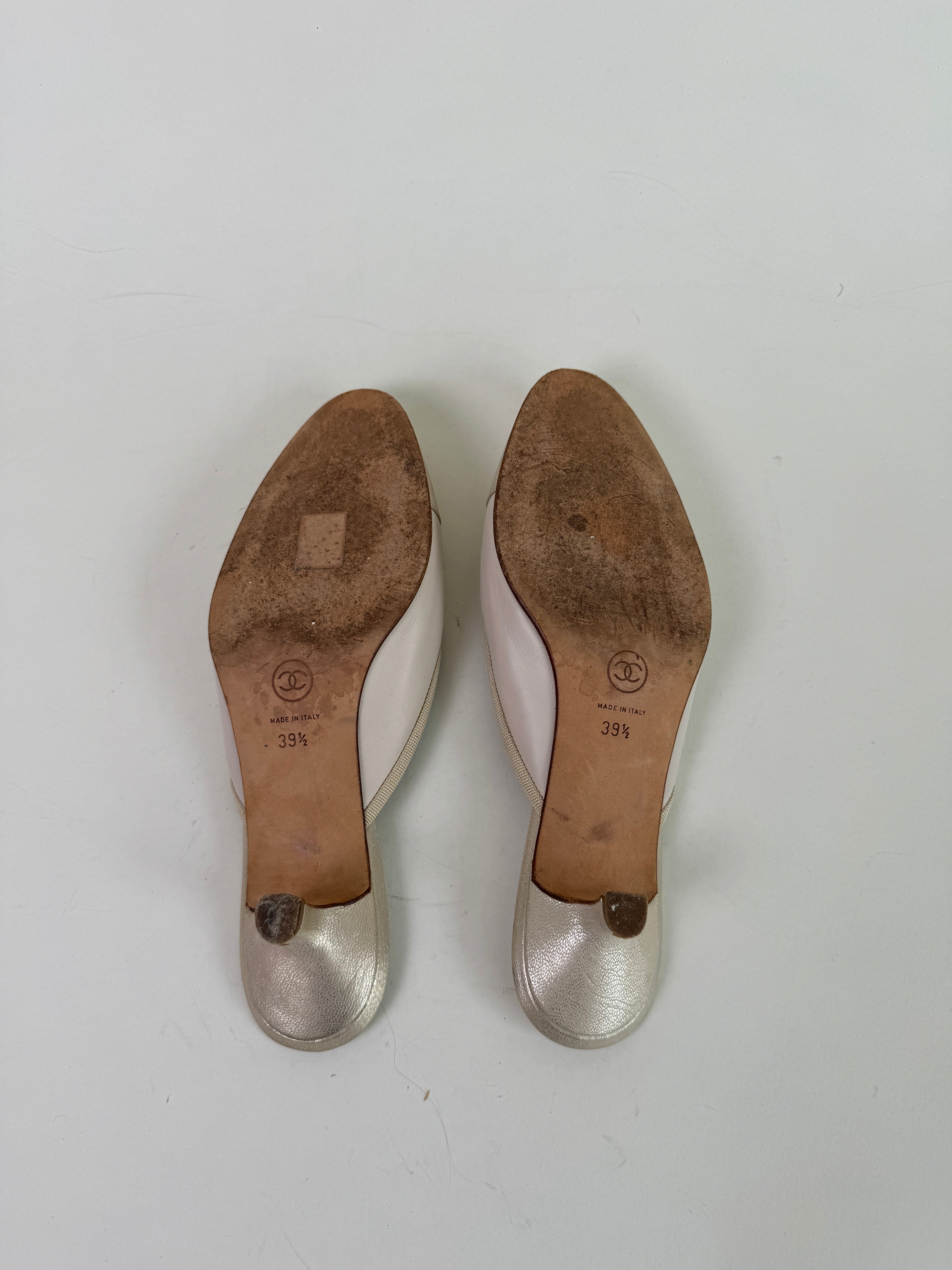 Vintage Chanel Ballet Mules 39.5