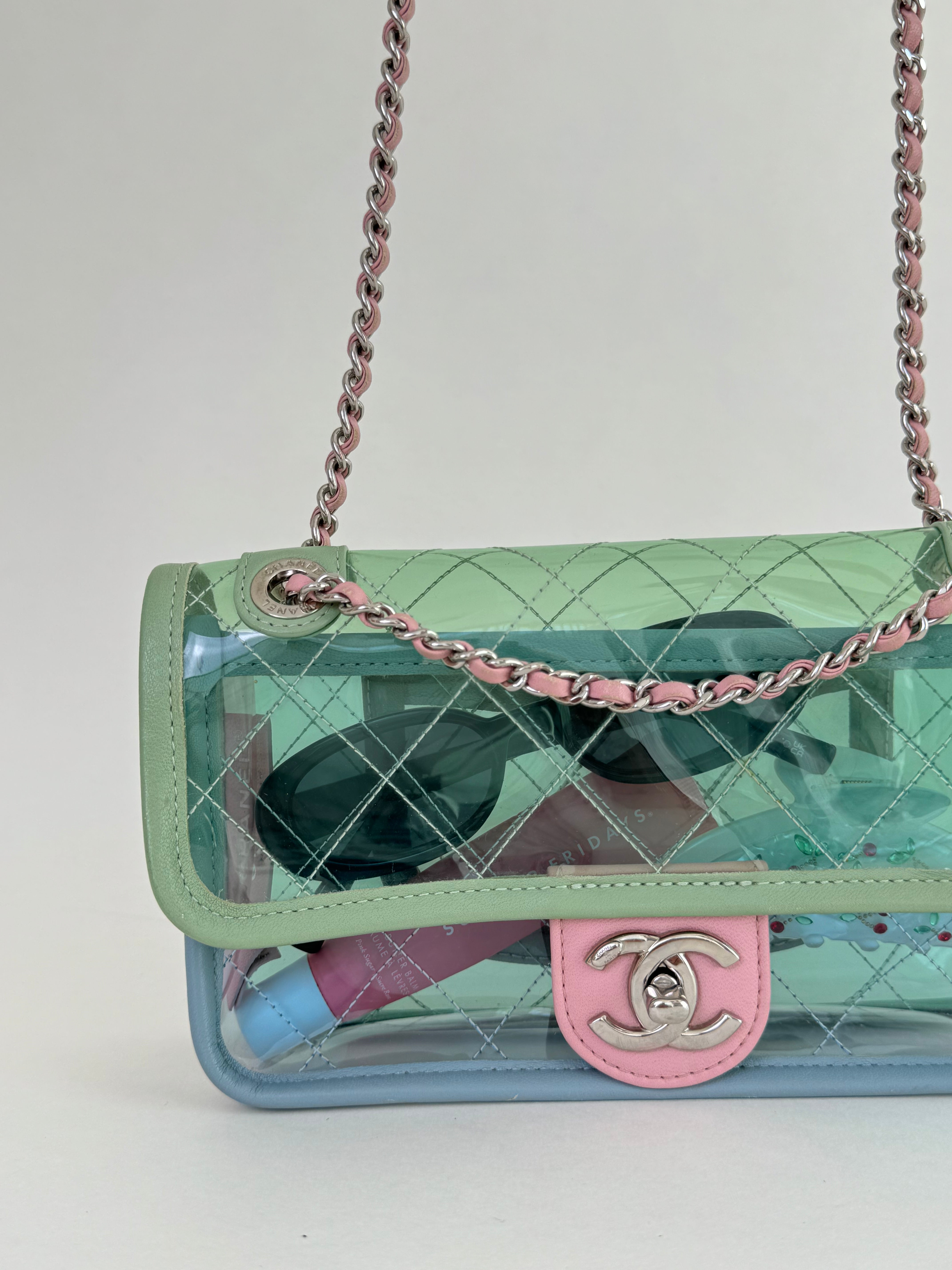Chanel Coco Splash PVC Medium Flap Bag