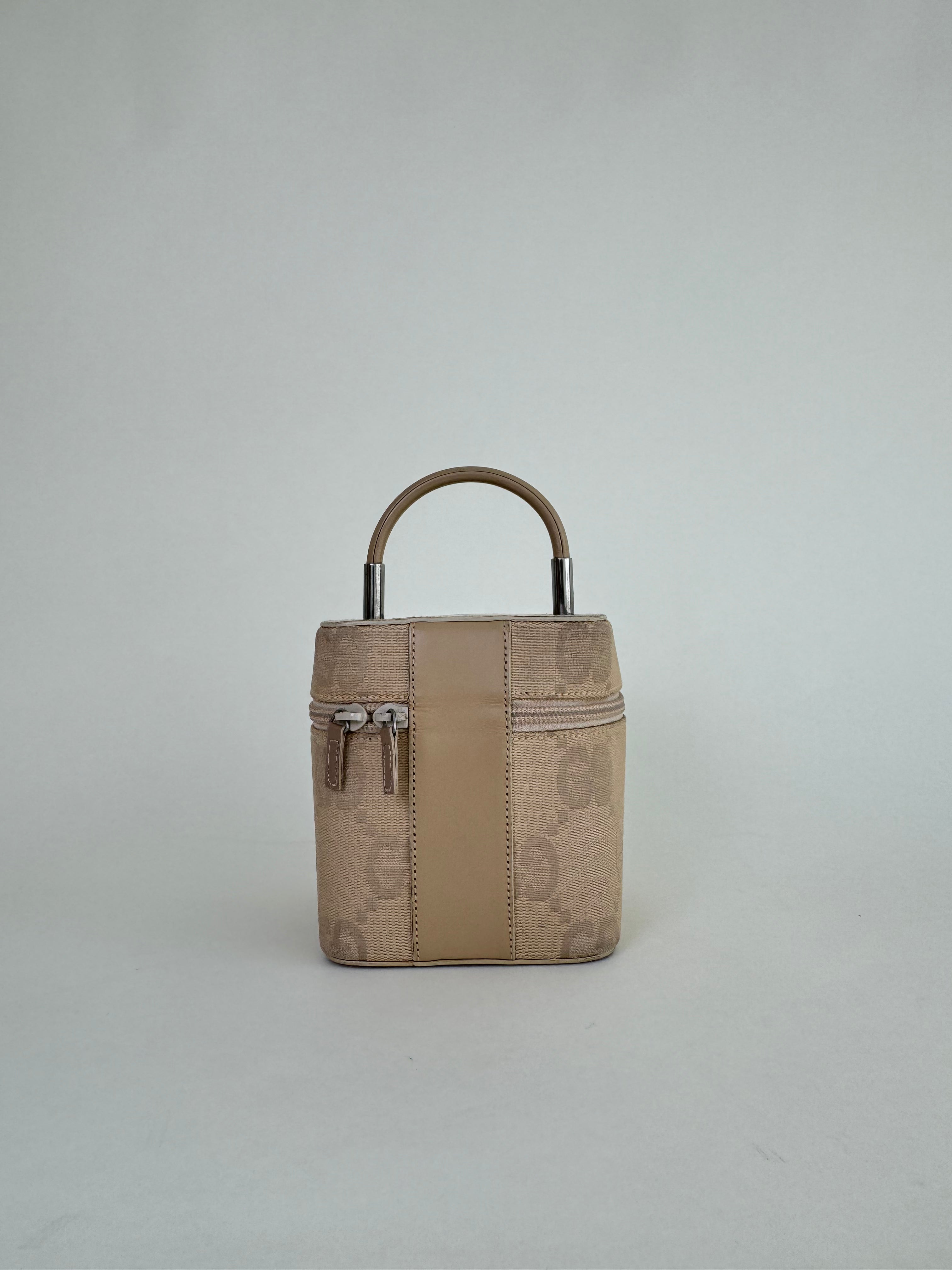 Gucci Cream Vanity Bag
