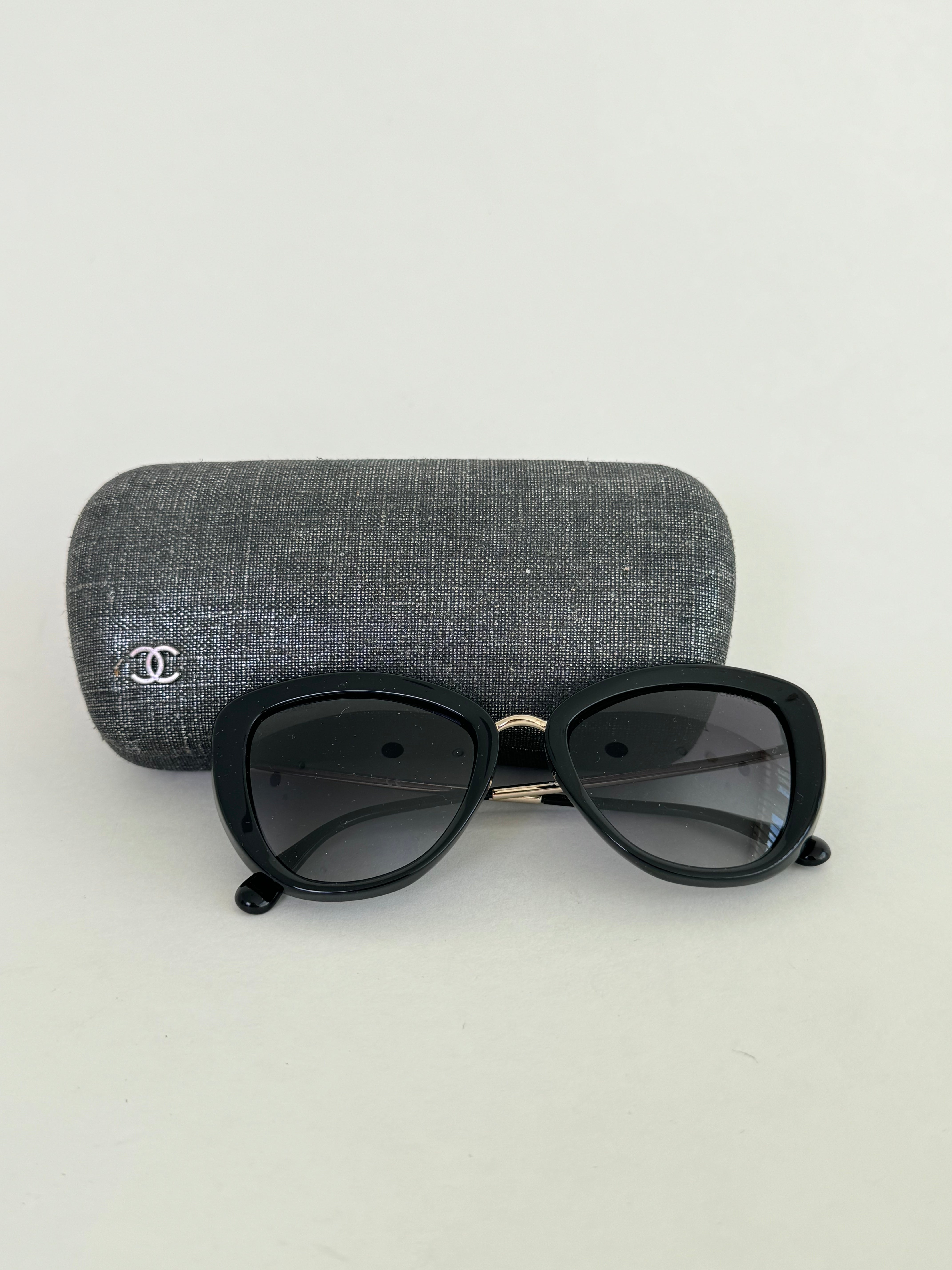 Chanel Black Sunglasses