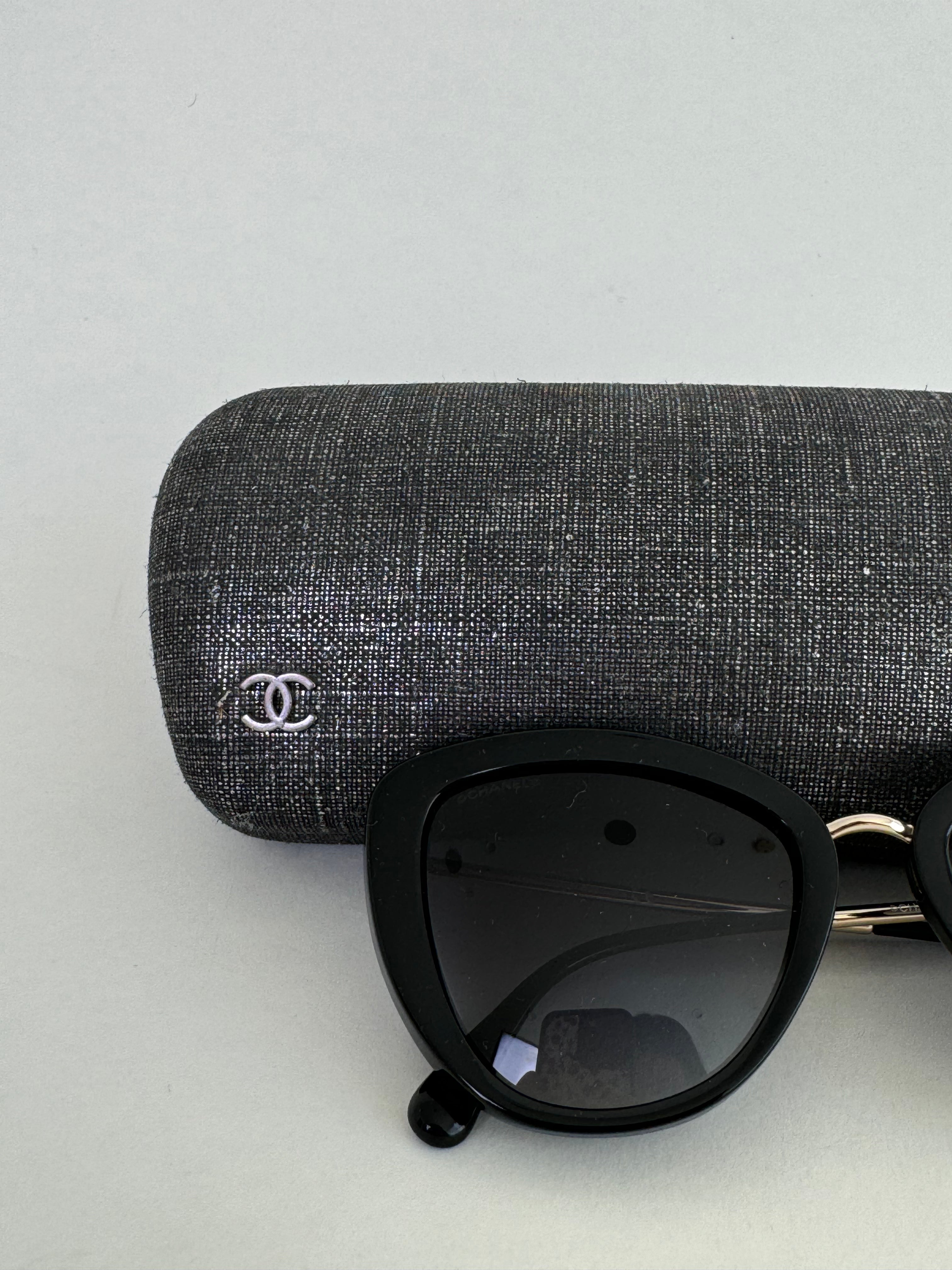 Chanel Black Sunglasses