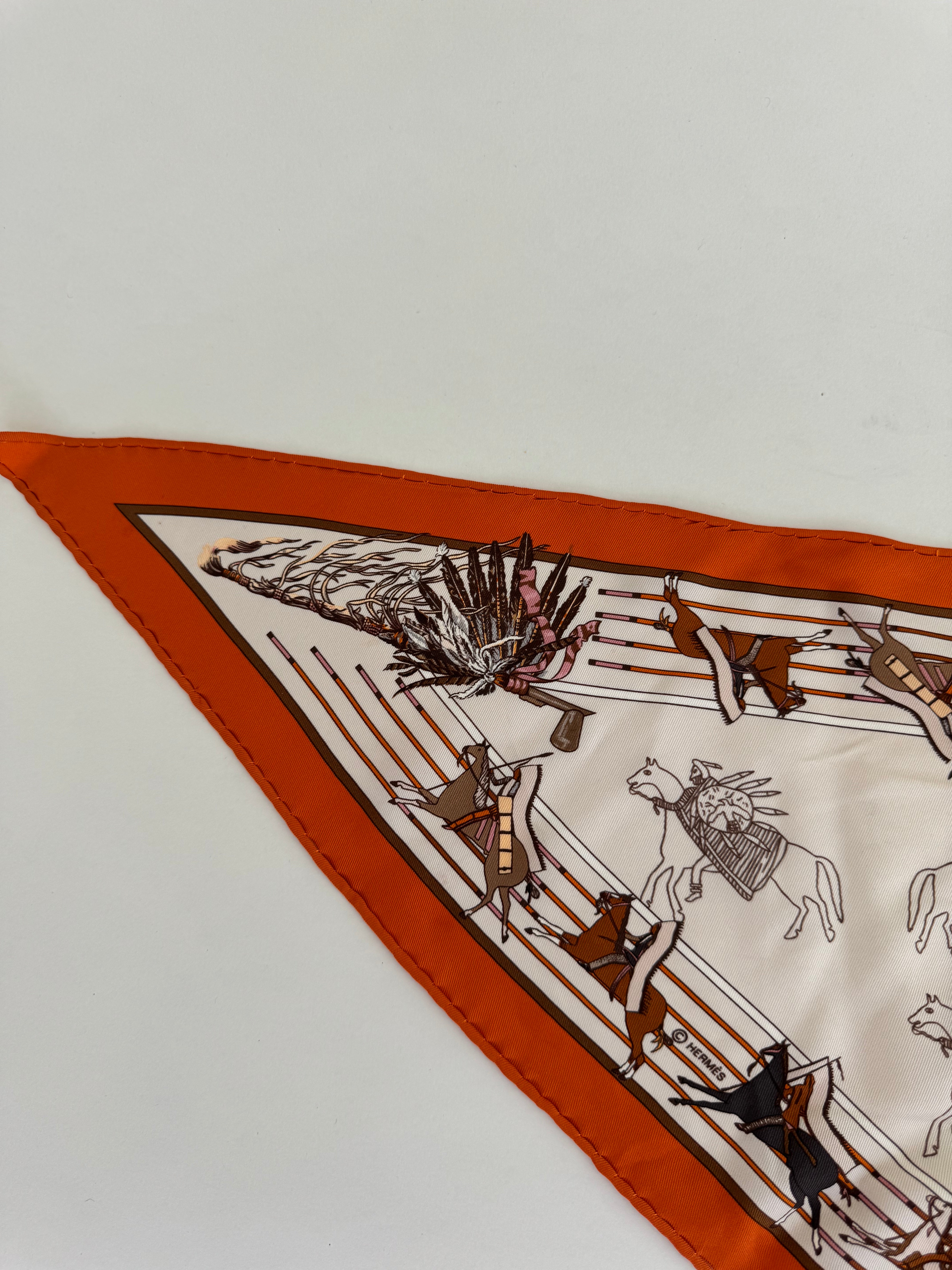 Hermes Silk Scarf