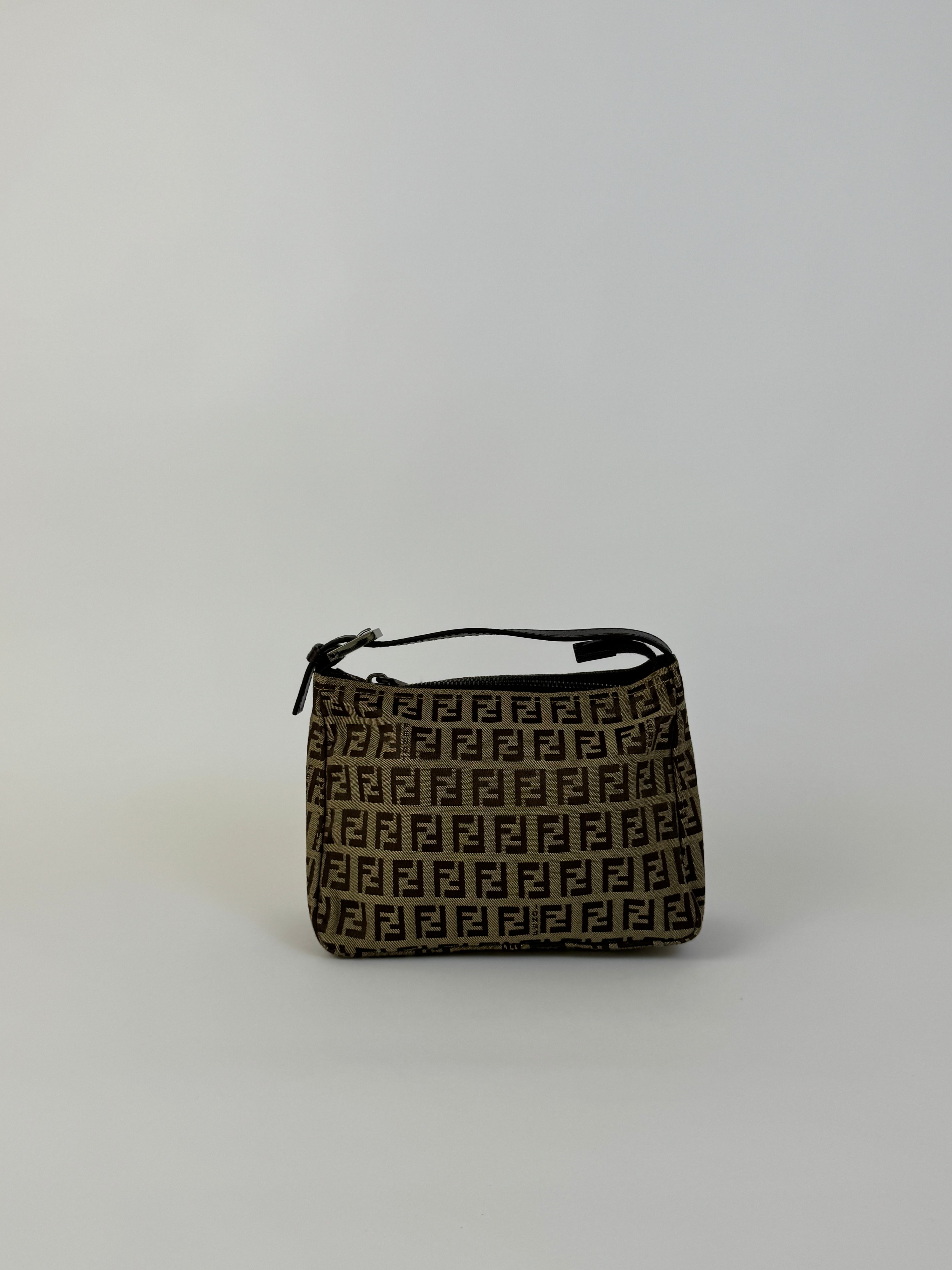 Fendi Zucca Canvas Handbag