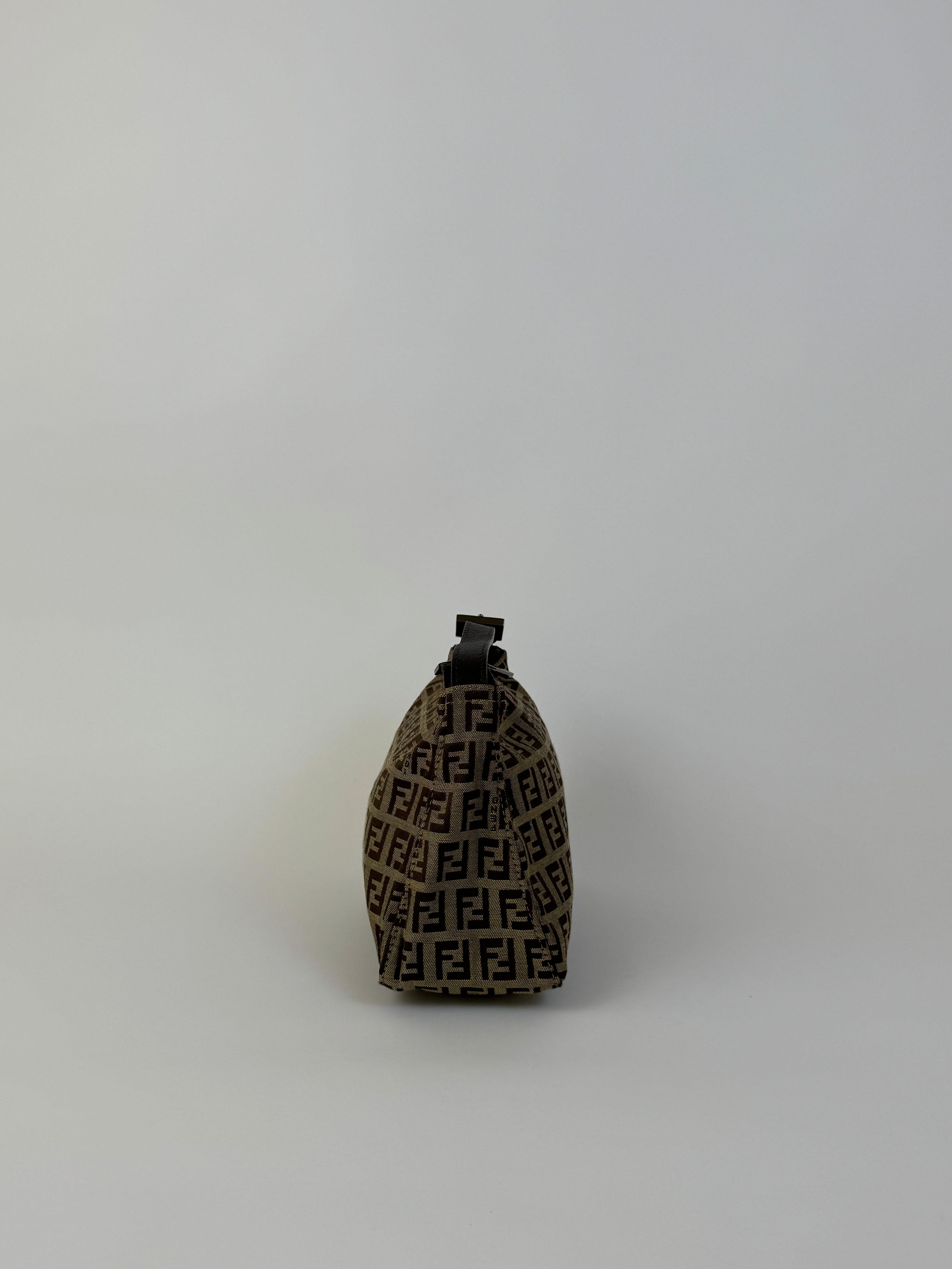 Fendi Zucca Canvas Handbag