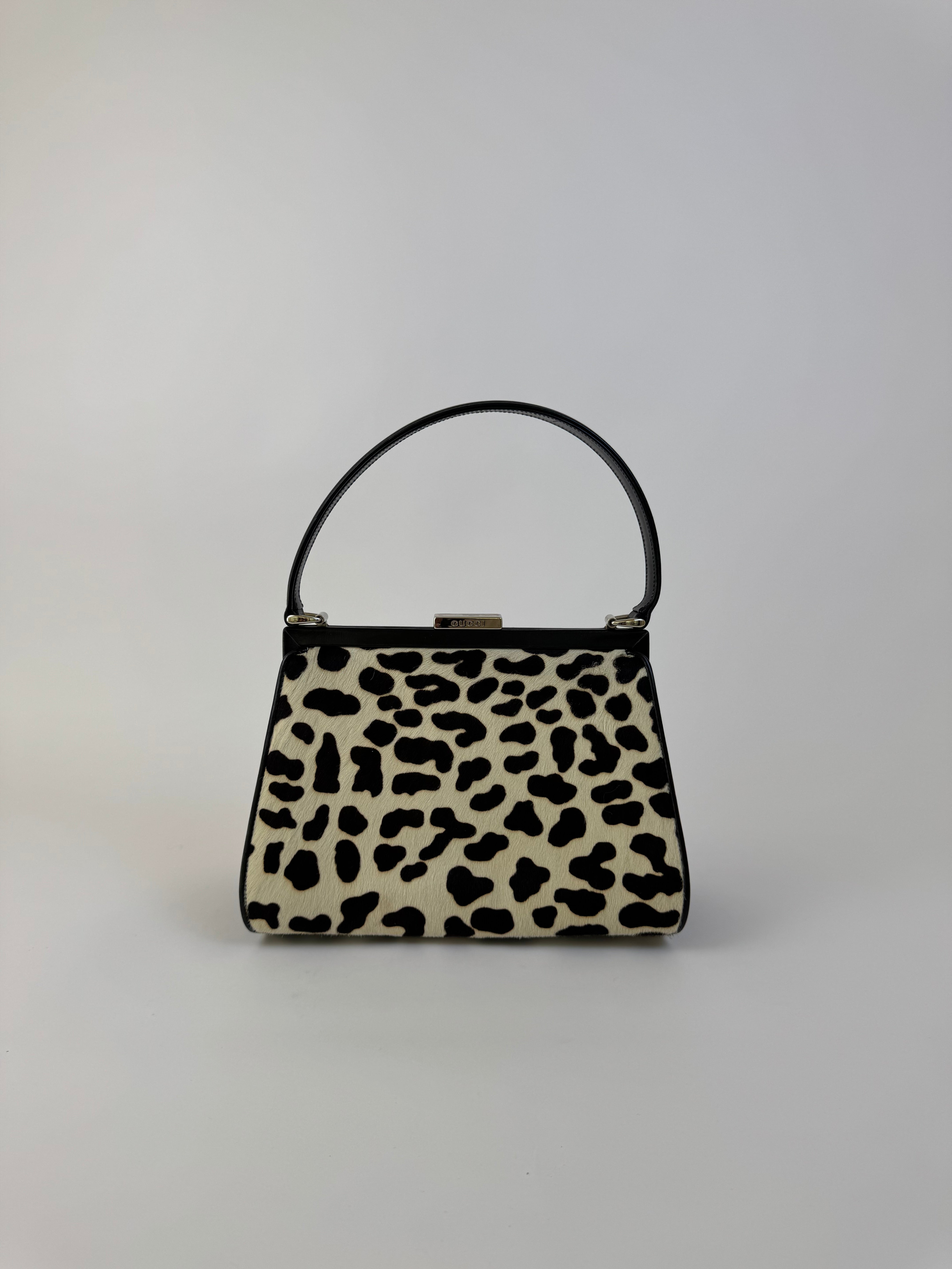 Gucci Ponyhair Top Handle Bag Rare